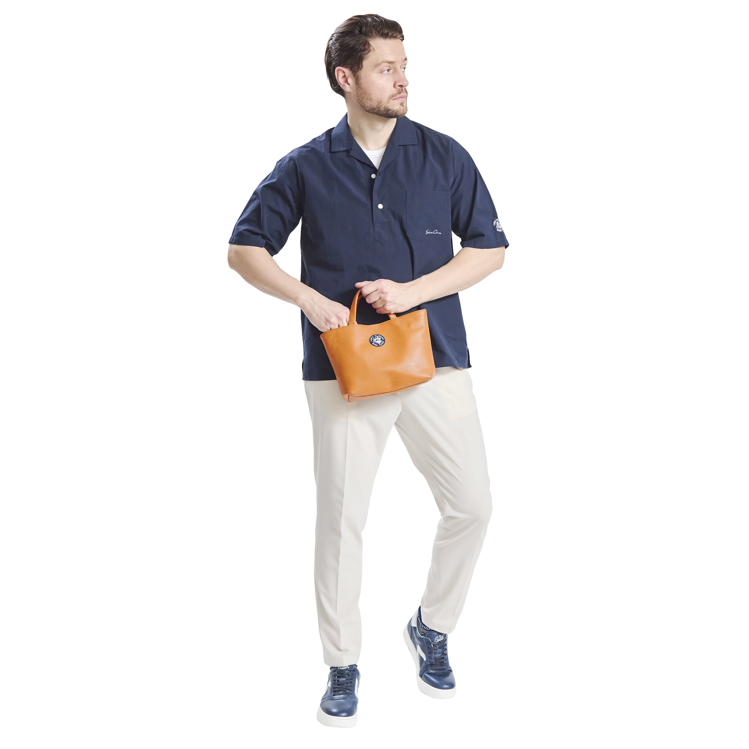 One-tuck pants 26135310