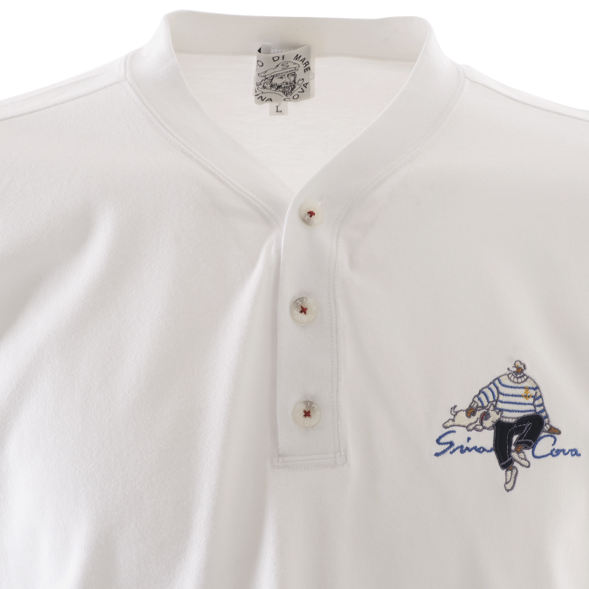 【公式】シナコバ (SINA COVA) ヘンリーネック 長袖Tシャツ 23220010