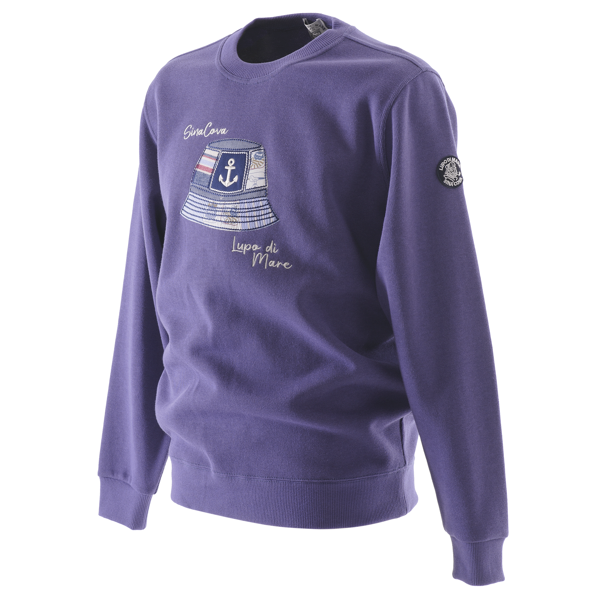【公式】シナコバ (SINA COVA) クルーネックトレーナー 23220050 パープルの参考画像