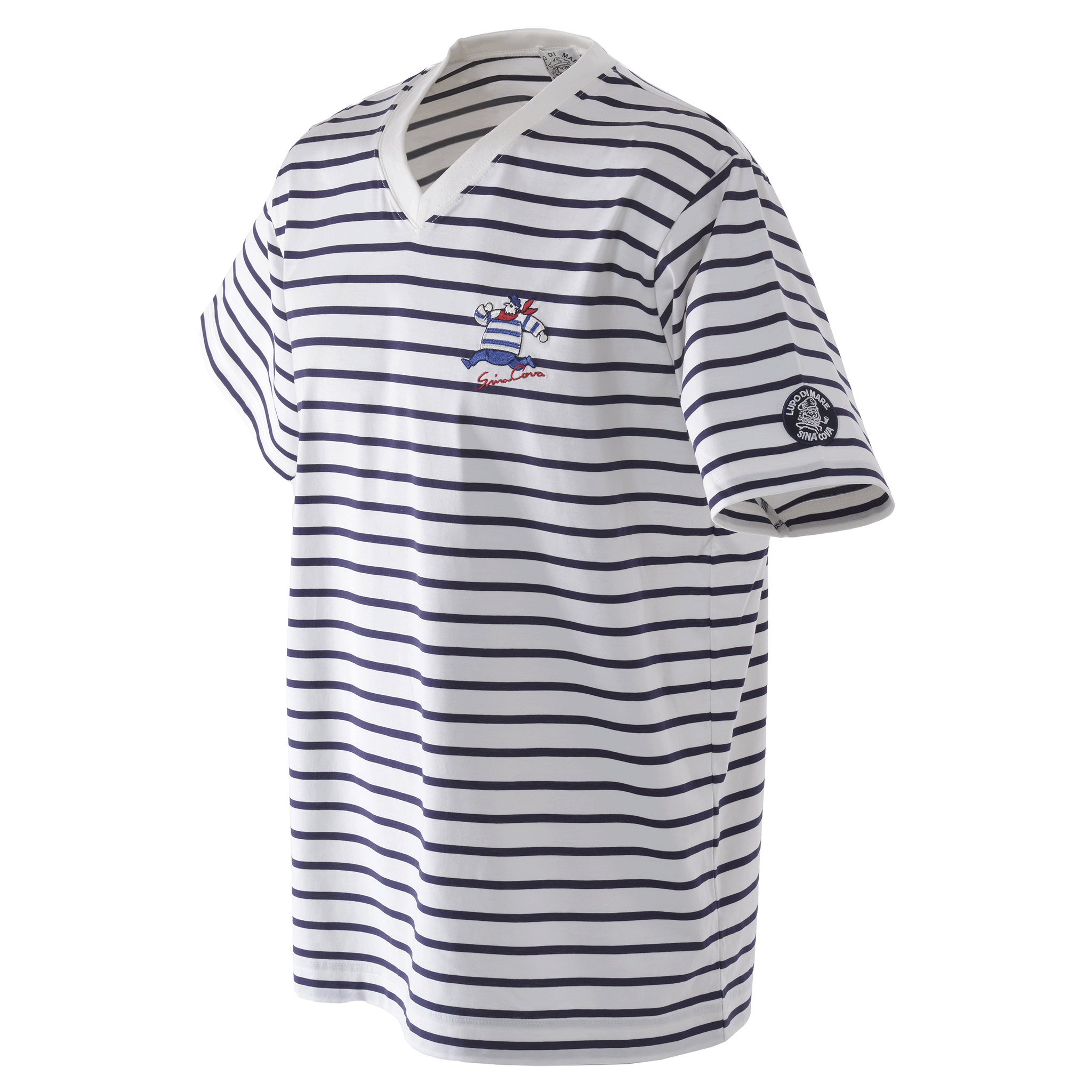 Vネック半袖Tシャツ 24120570