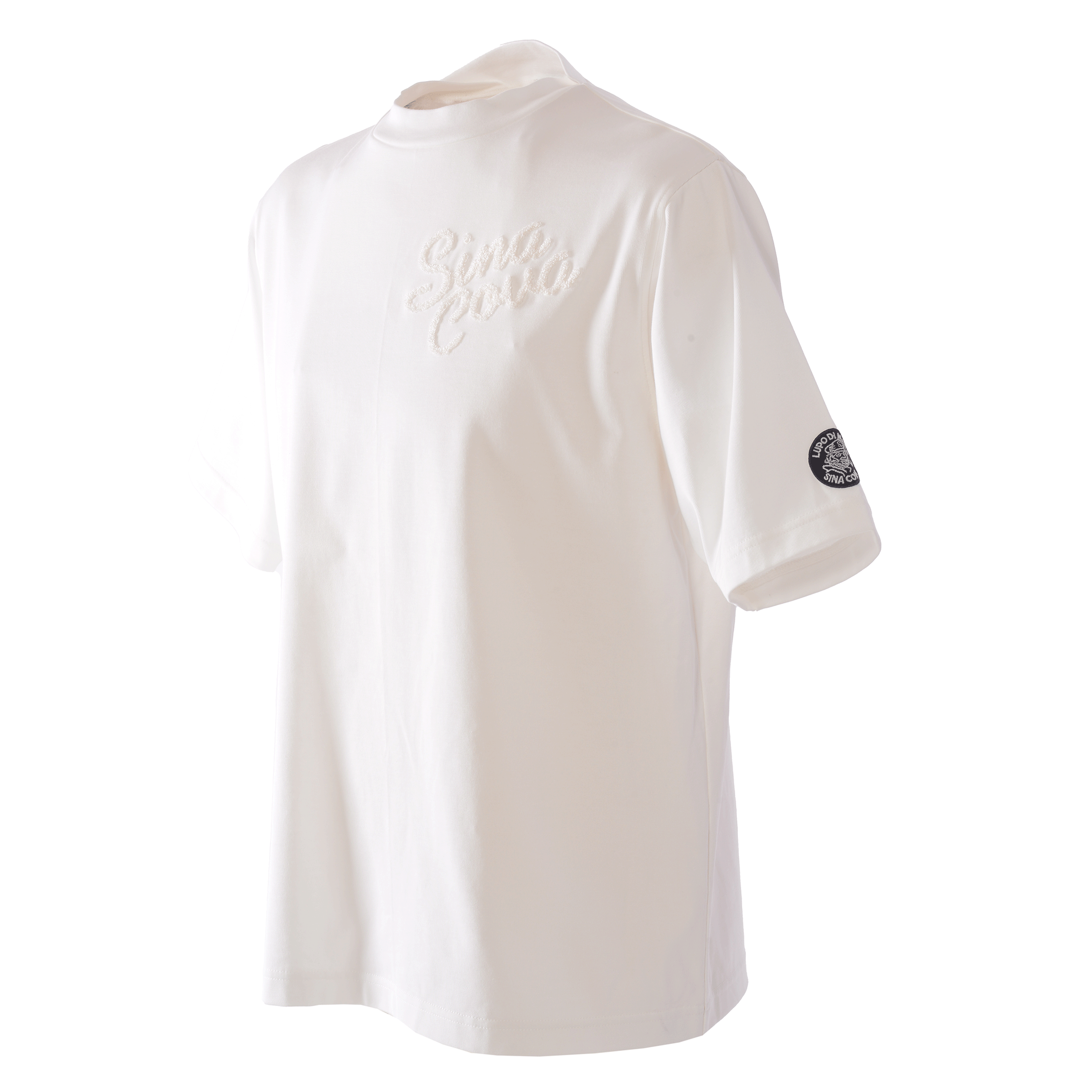 【公式】シナコバ (SINA COVA)モックネック5分袖Tシャツ 25130510