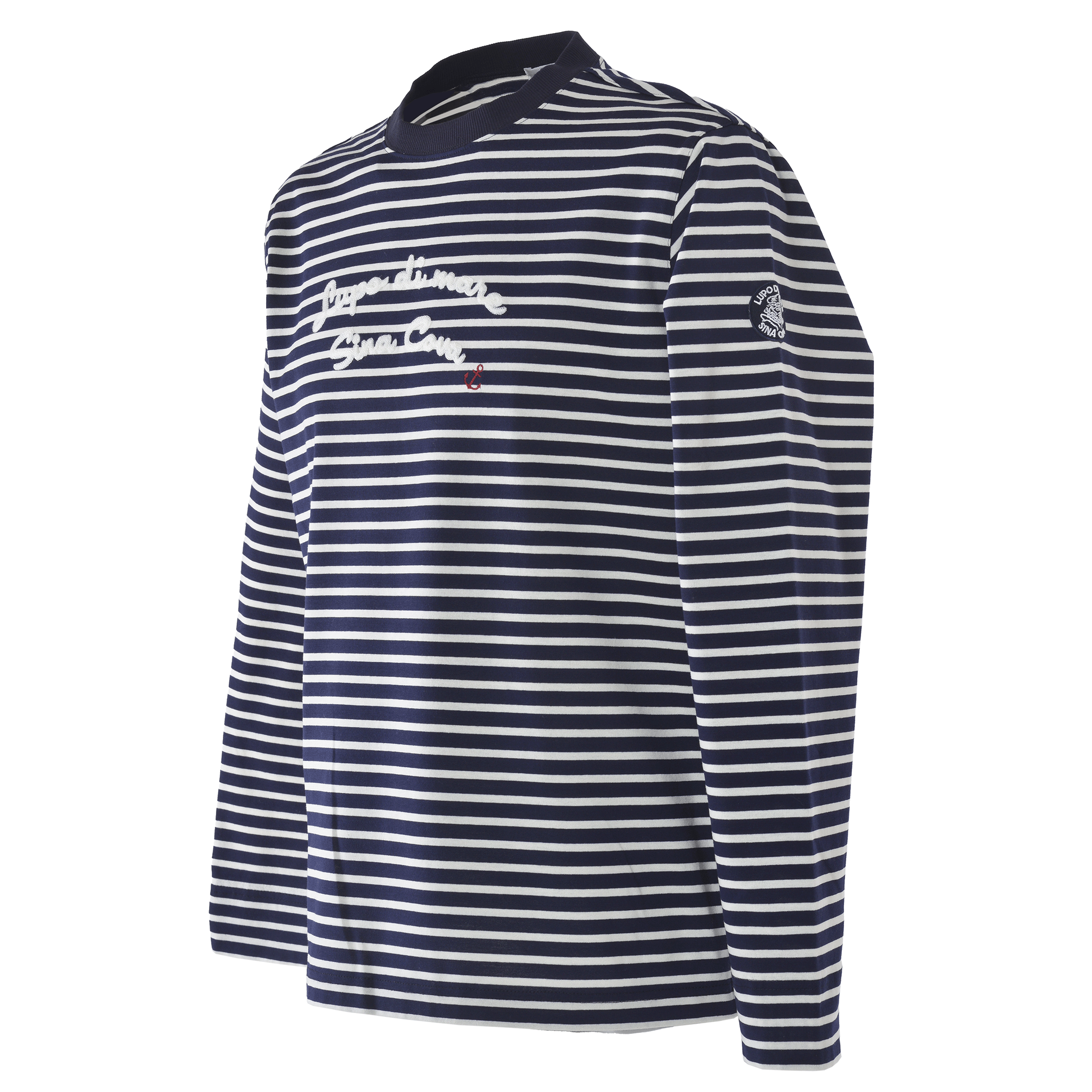 ボーダー長袖Tシャツ ユニセックス(男女兼用) 24210020