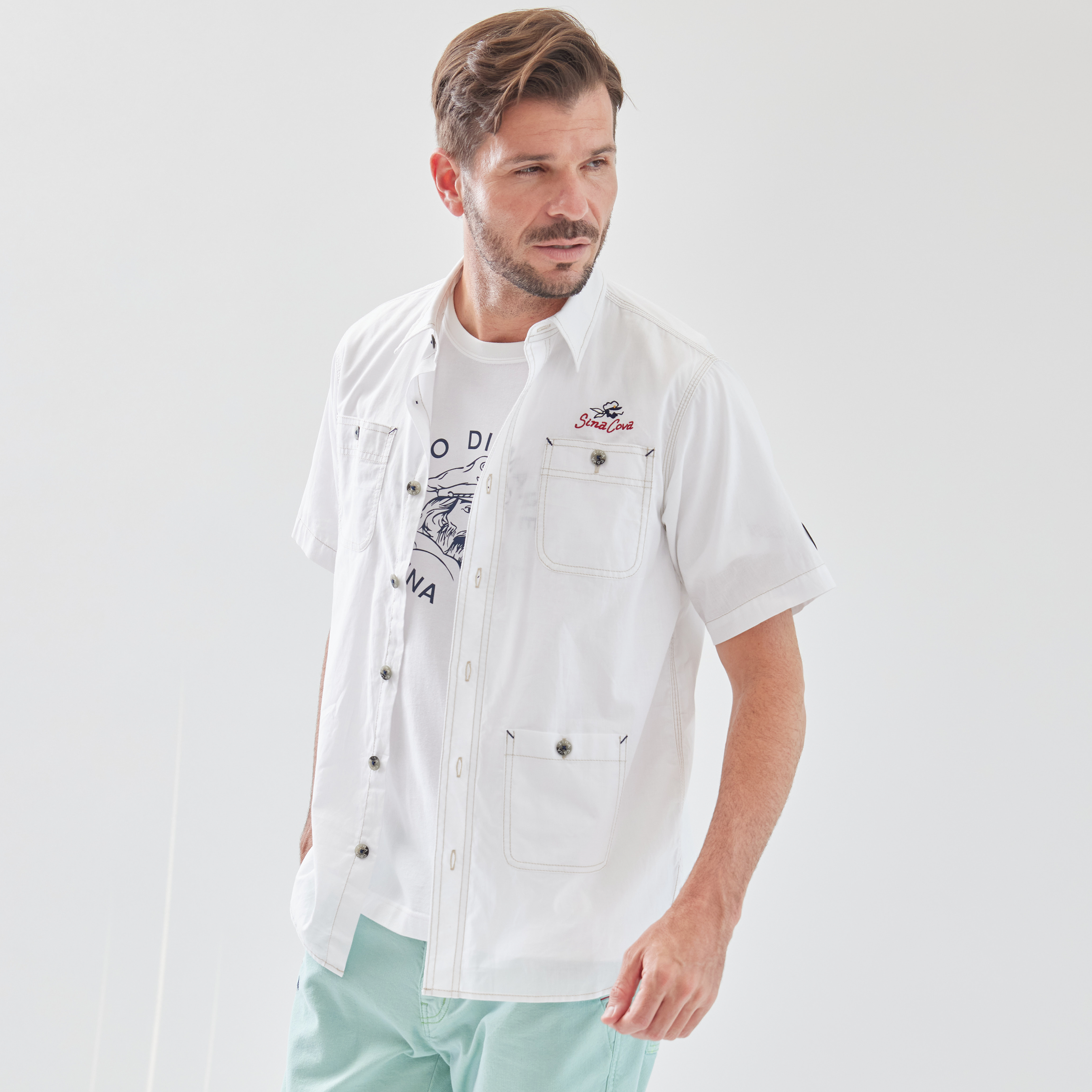 半袖ワークシャツ 24124520