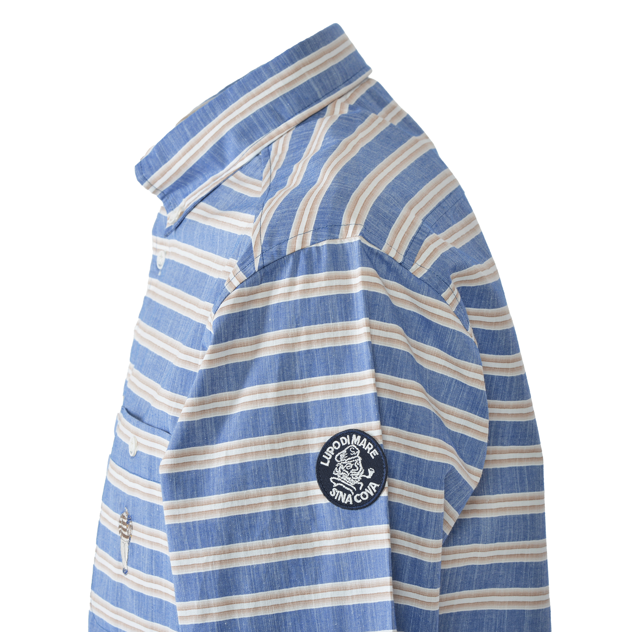 加大尺寸長袖扣襯衫 26124026