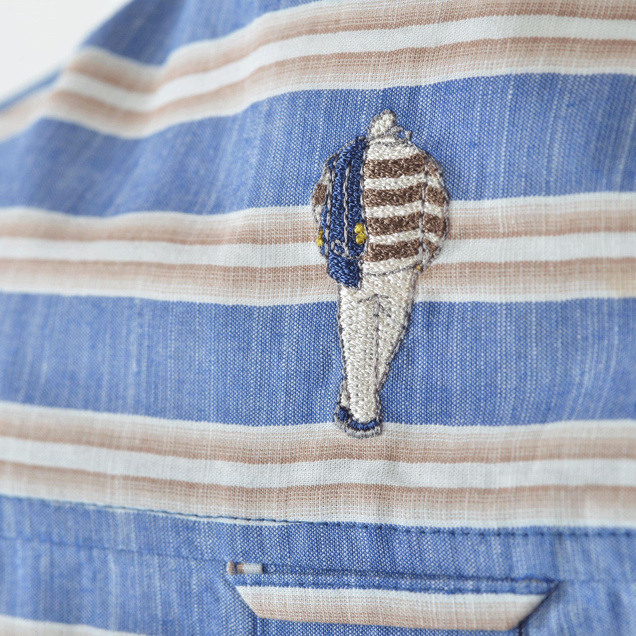 加大尺寸長袖扣襯衫 26124026