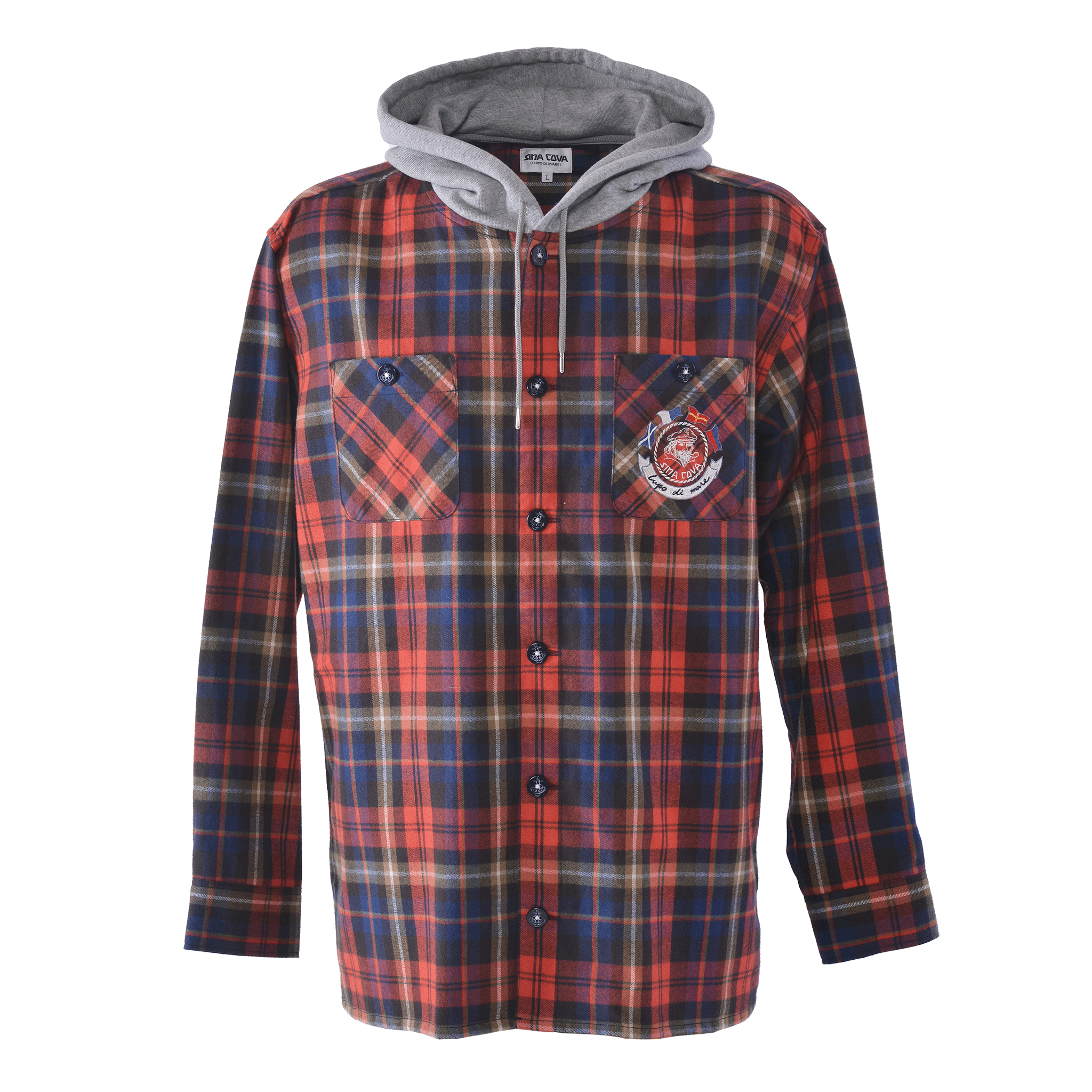 連帽襯衫夾克 25223040