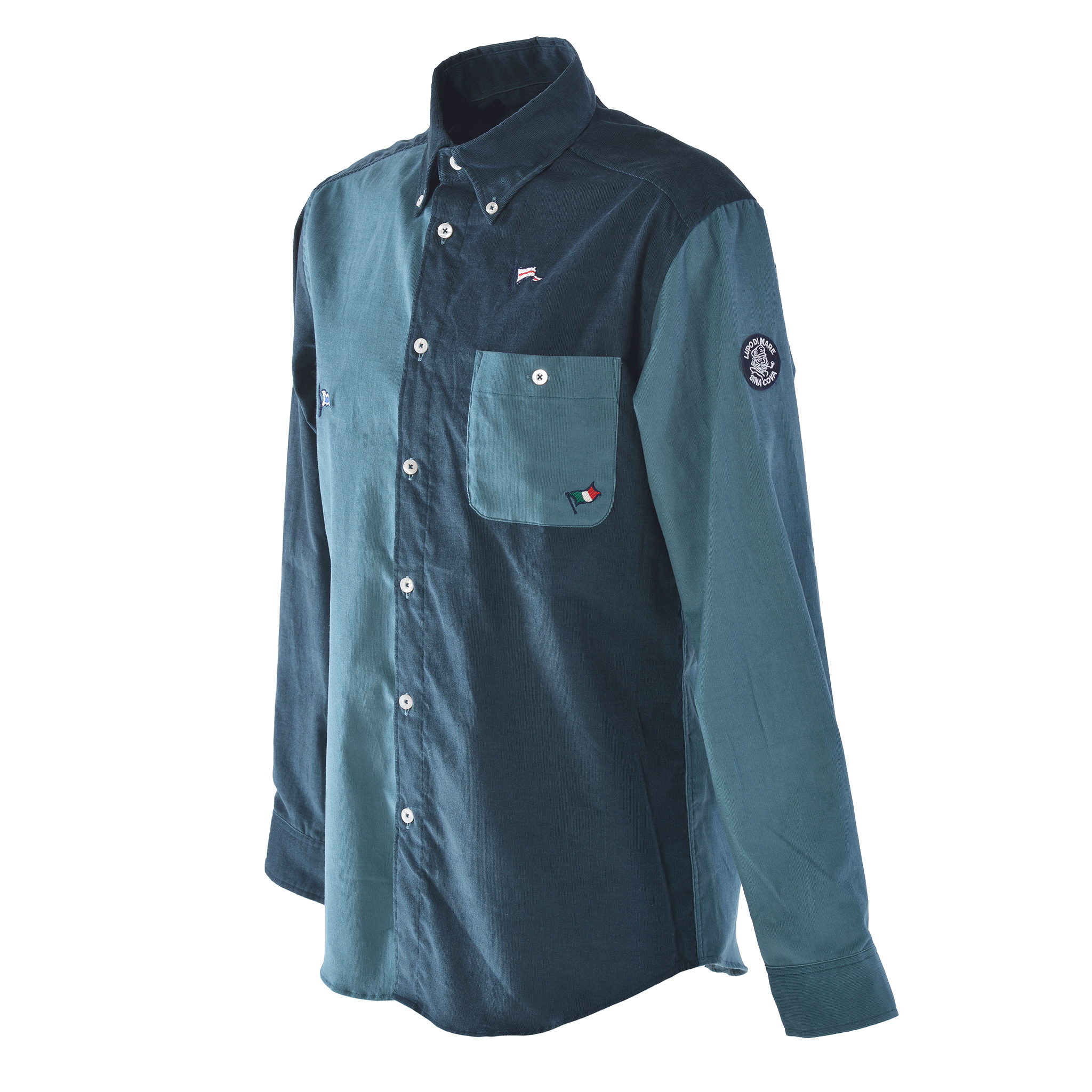 Long-sleeved button-down shirt 25224060