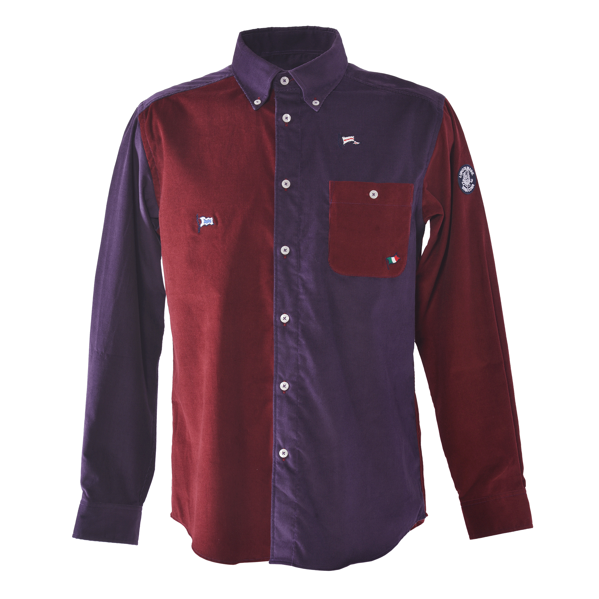 Long-sleeved button-down shirt 25224060