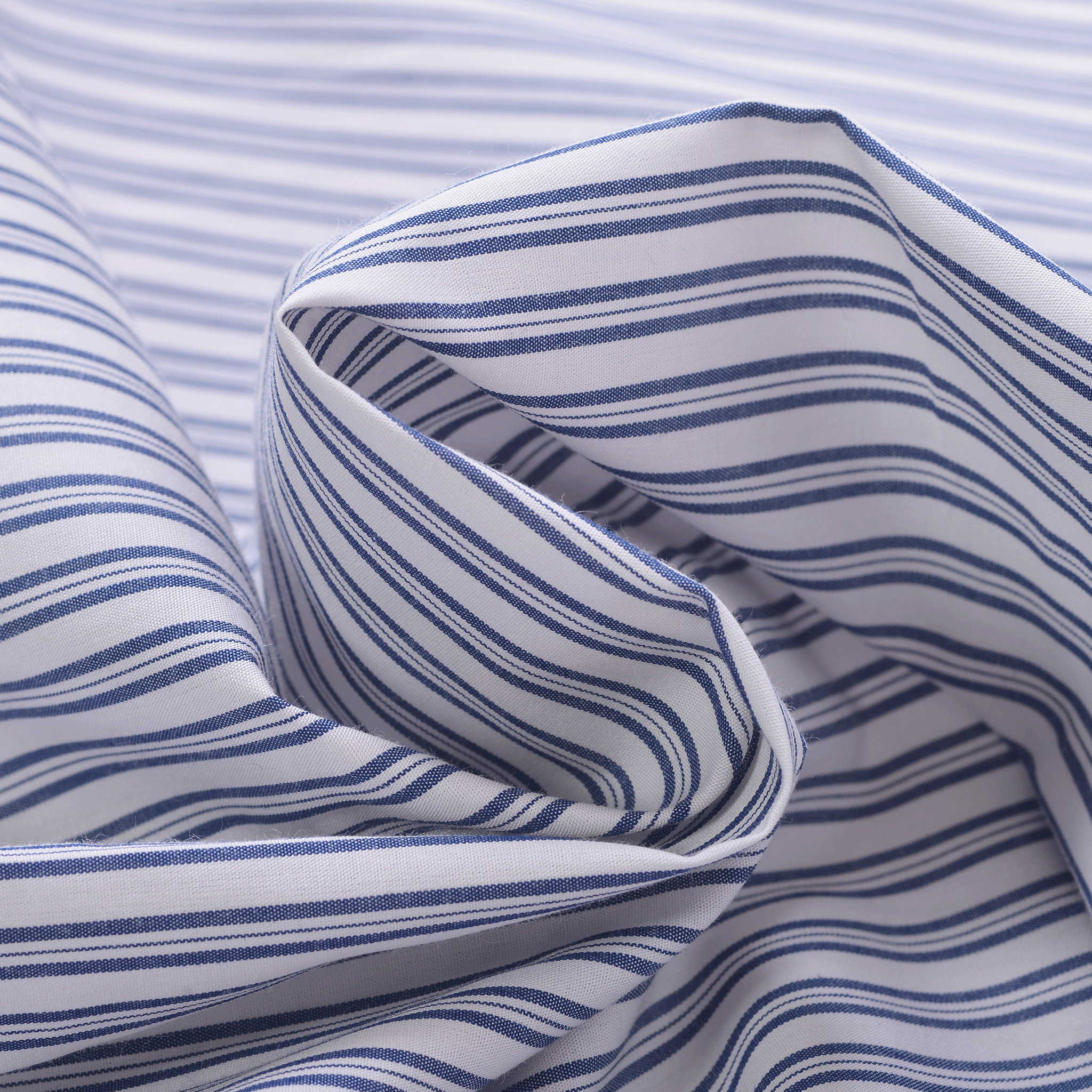 條紋長袖扣襯衫 25224030