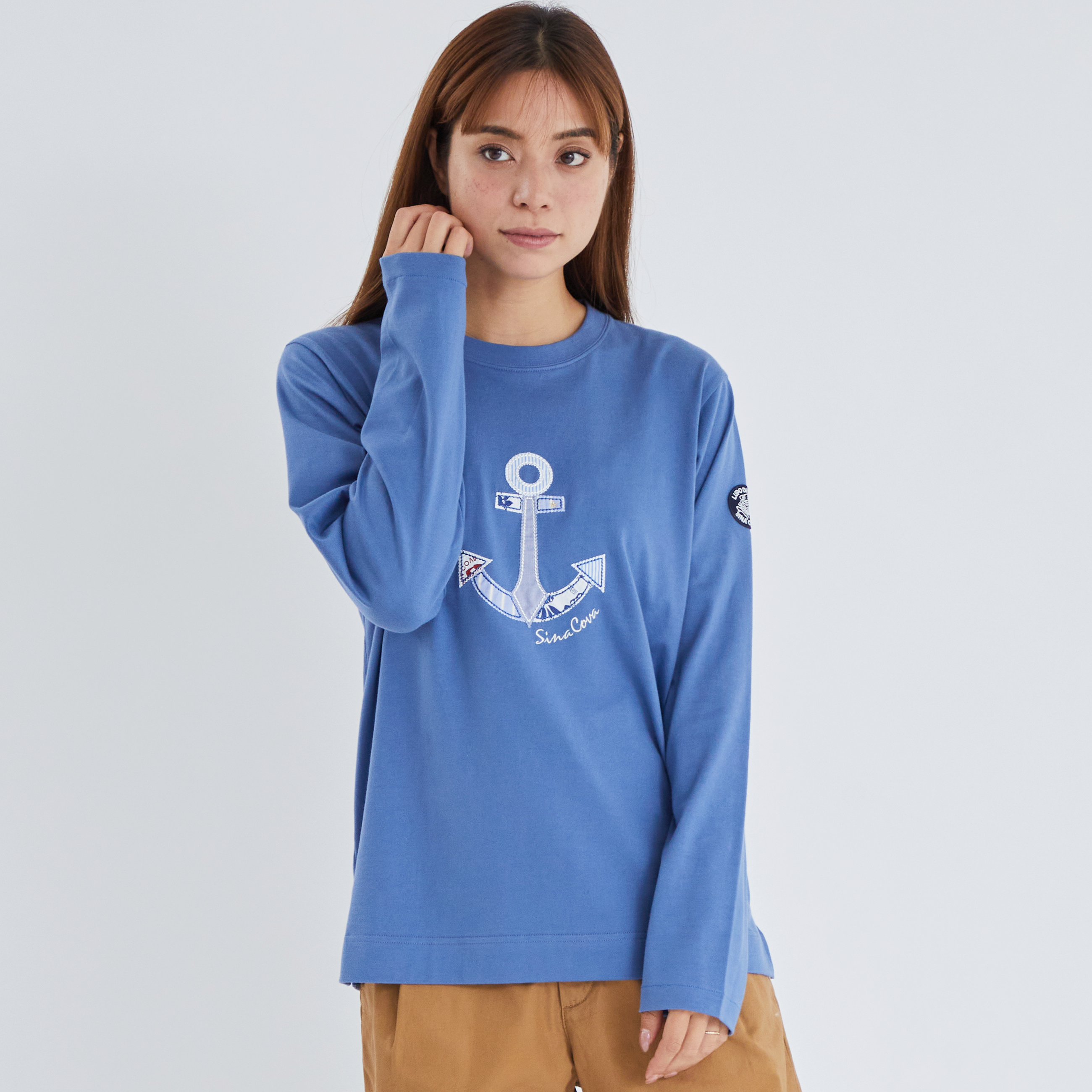 【公式】シナコバ(SINA COVA)長袖Tシャツ 男女兼用 ユニセックス 23120030