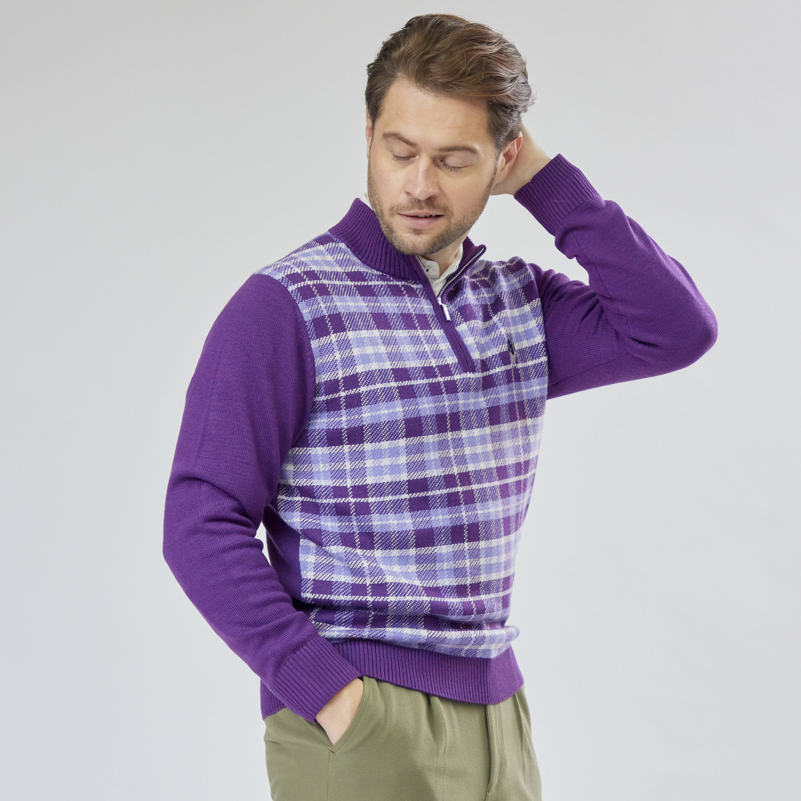 拉鍊毛衣 25222020