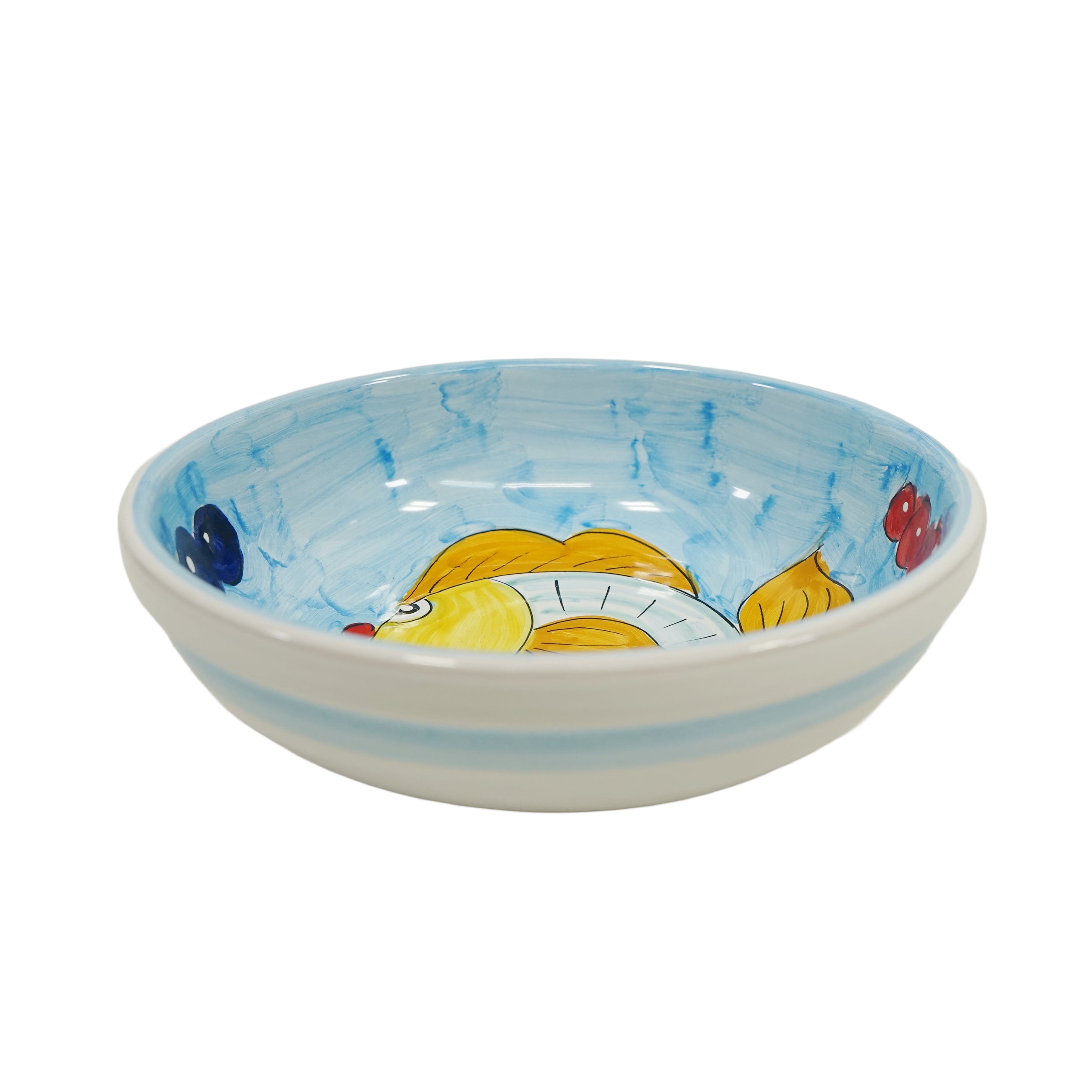 動物紋碗 (Cheramix) 魚B (天藍色) 18cm 57003090