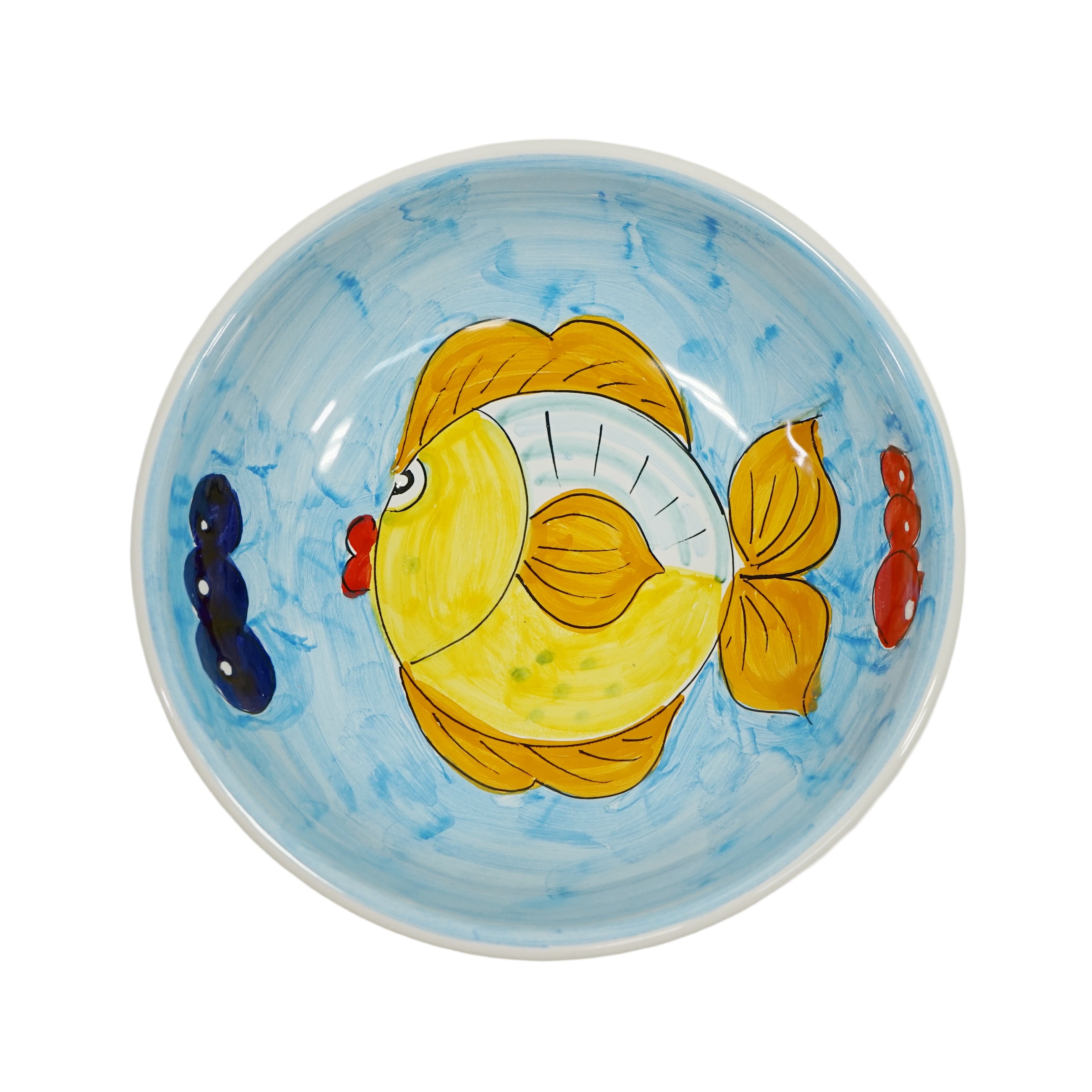 動物紋碗 (Cheramix) 魚B (天藍色) 18cm 57003090