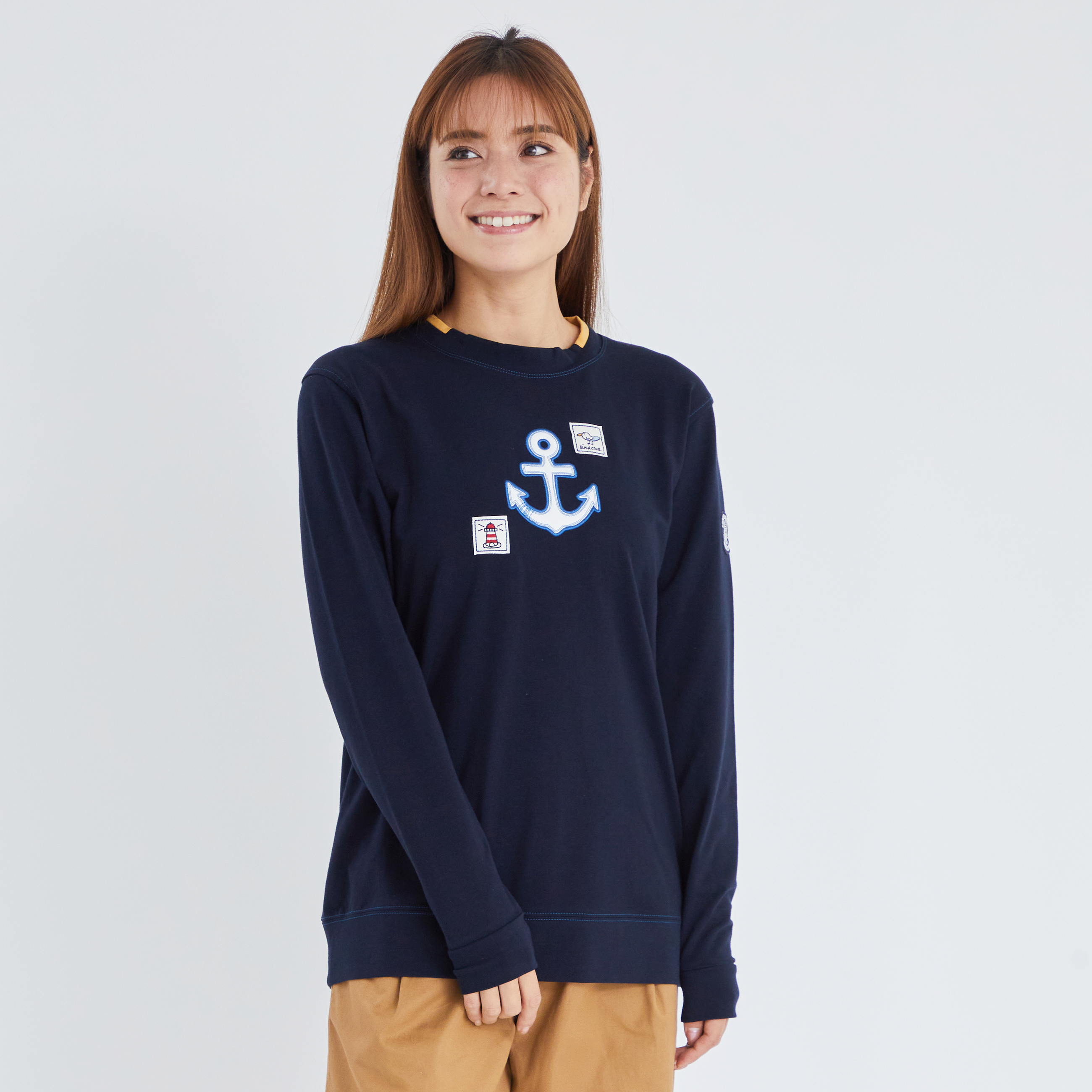 【公式】シナコバ(SINA COVA)長袖Tシャツ 男女兼用 ユニセックス 23110020