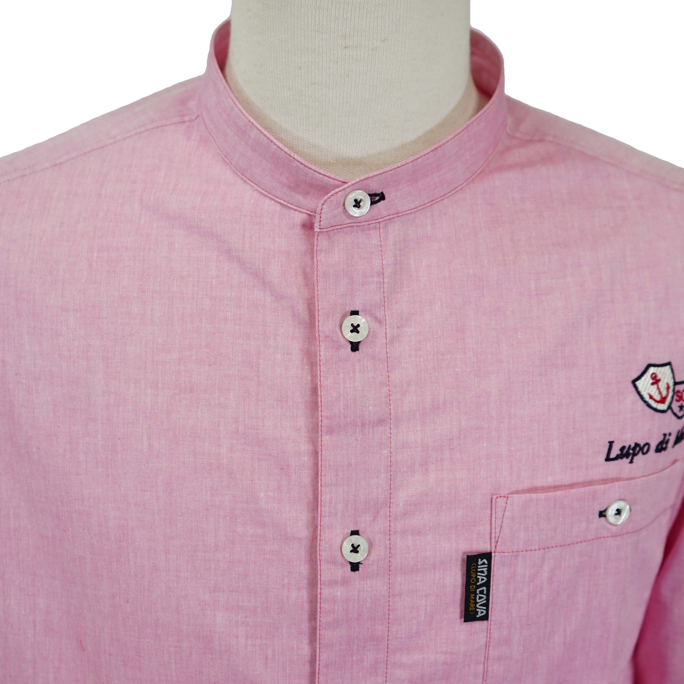 Band Collar Shirt 22124030