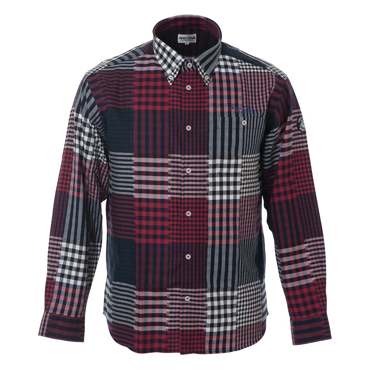 格紋紐扣襯衫 20224070