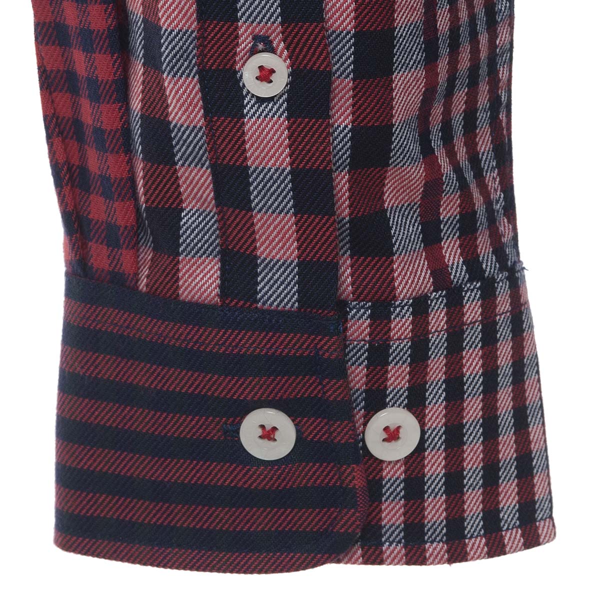 格紋紐扣襯衫 20224070