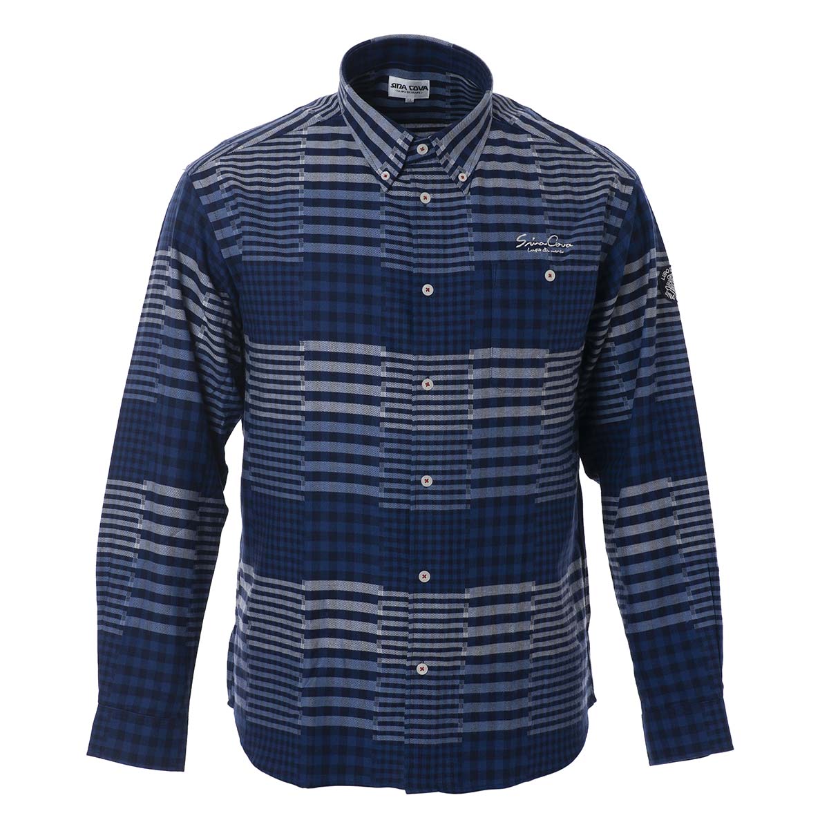 格紋紐扣襯衫 20224070