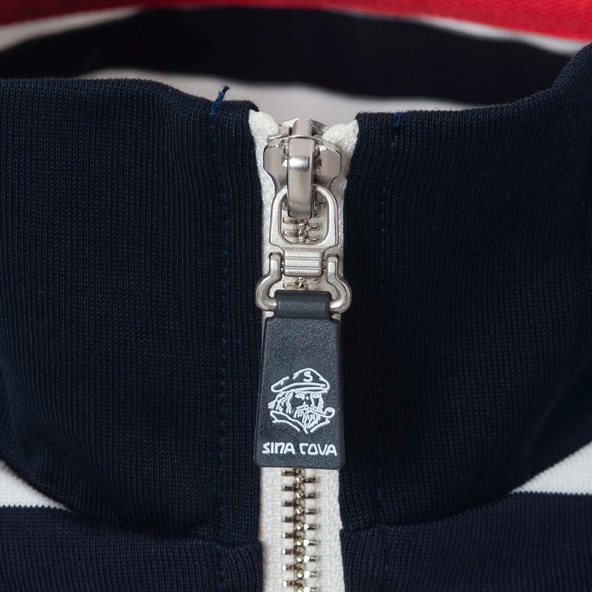 ウルティマコットン ZIPUPカットソージャケット 21113030 - SINA COVA