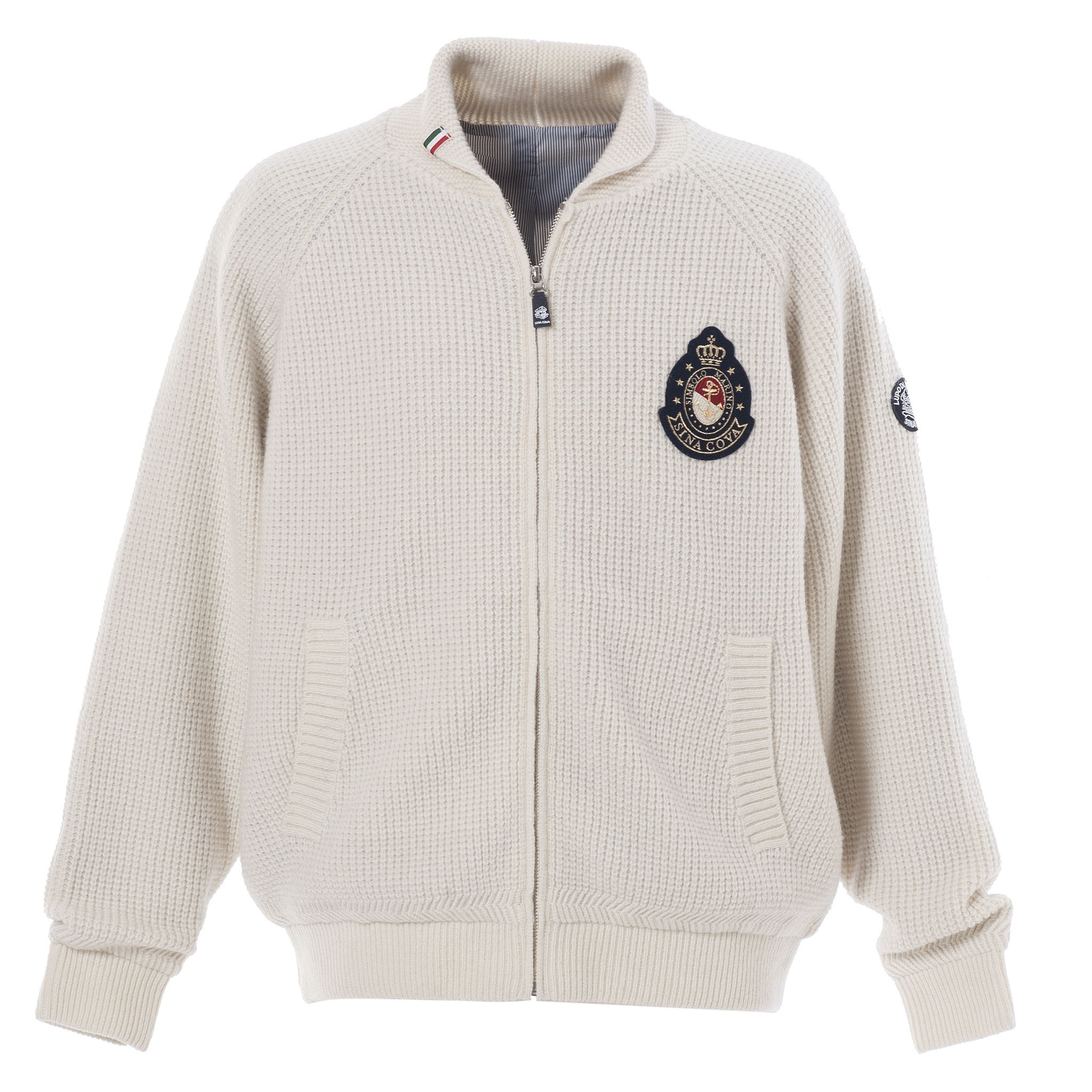 【アウトレット】シナコバ (SINA COVA) ZIP UP ニットジャケット 22223040