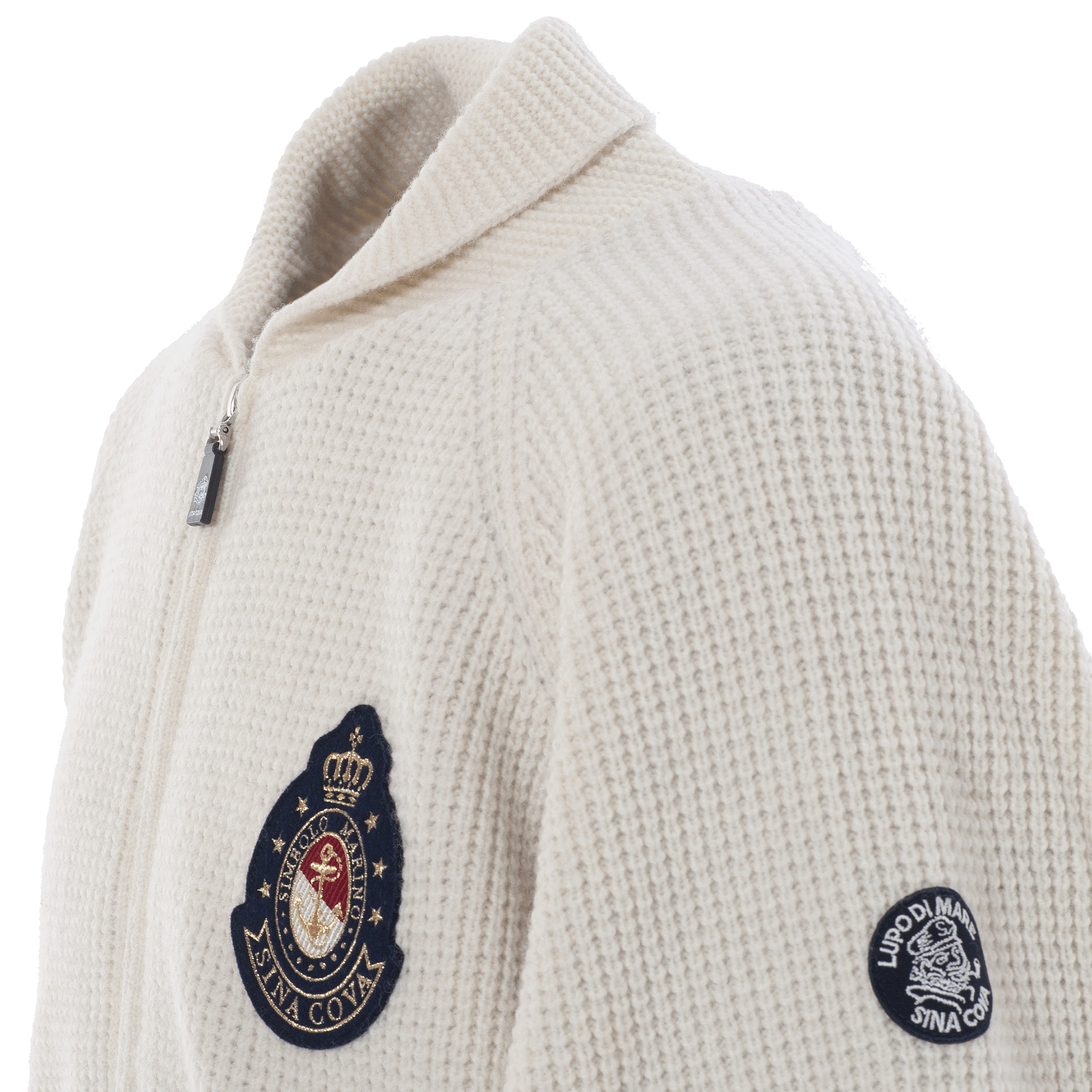 【アウトレット】シナコバ (SINA COVA) ZIP UP ニットジャケット 22223040