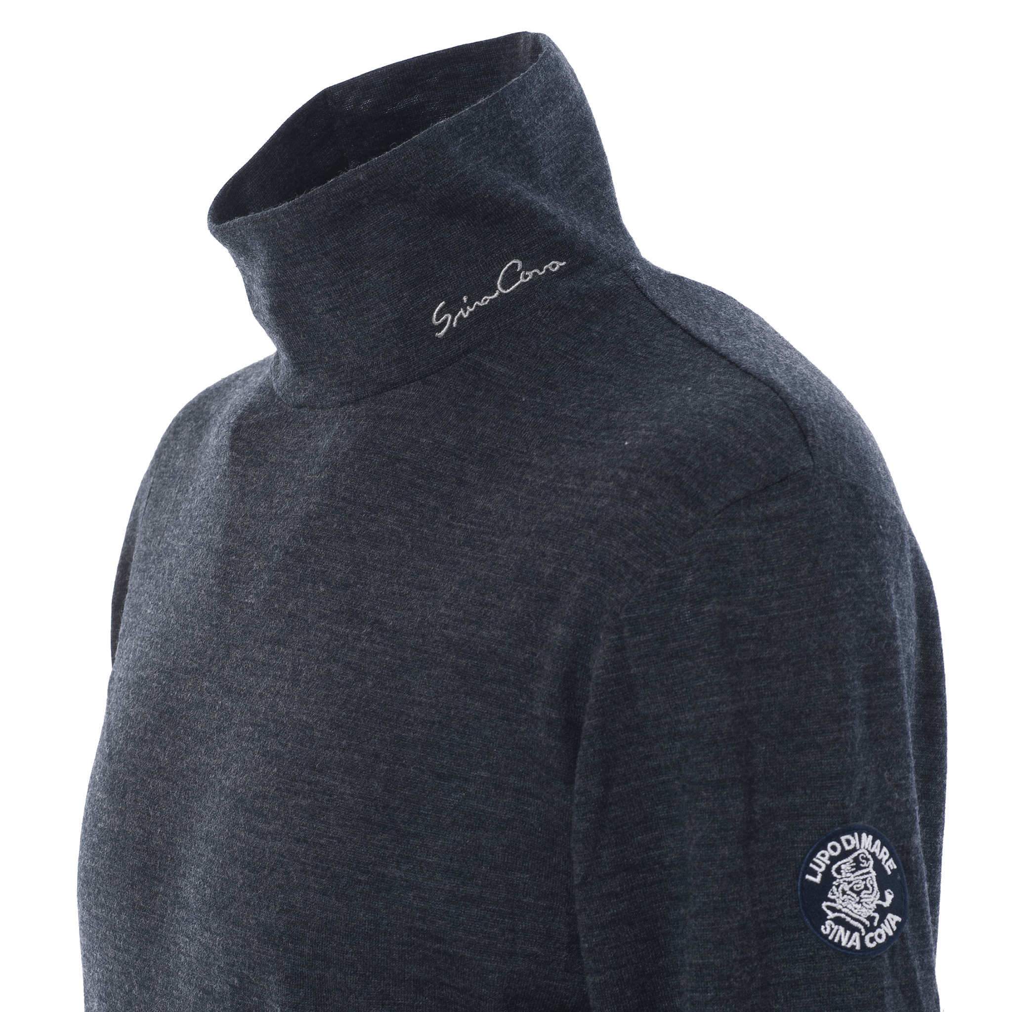 【アウトレット】シナコバ (SINA COVA) オフタートル 長袖Tシャツ 22230010