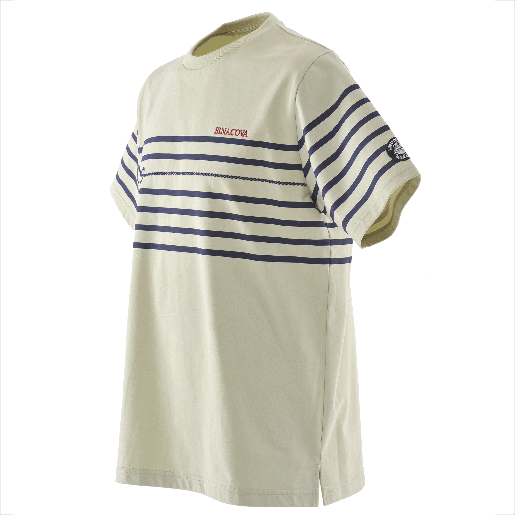 【公式】シナコバ(SINA COVA)パネルボーダー半袖Tシャツ ユニセックス(男女兼用)サイズS~LL 23110560