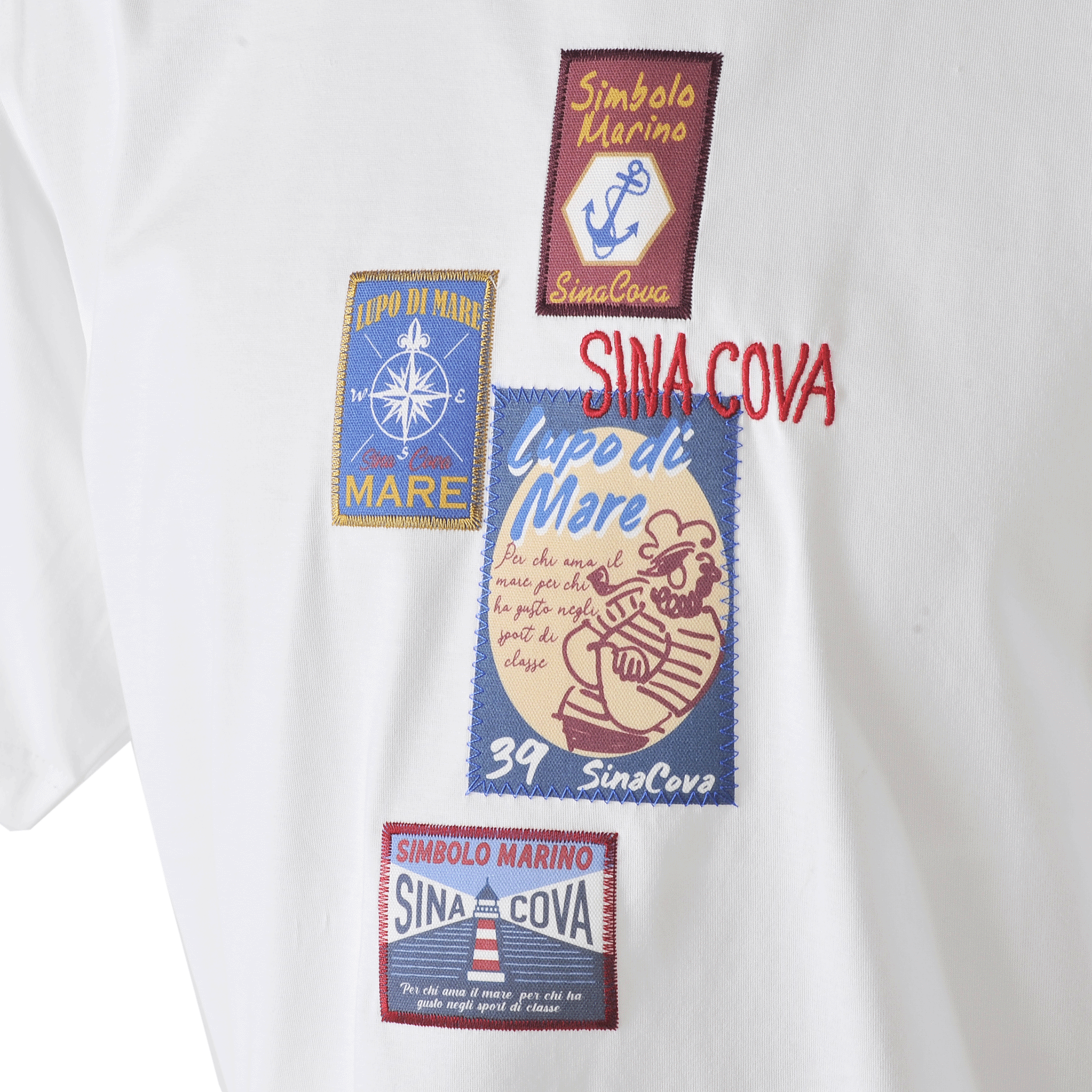 【公式】シナコバ(SINA COVA)半袖Tシャツ 高品質ウルティマコットン使用 23110530