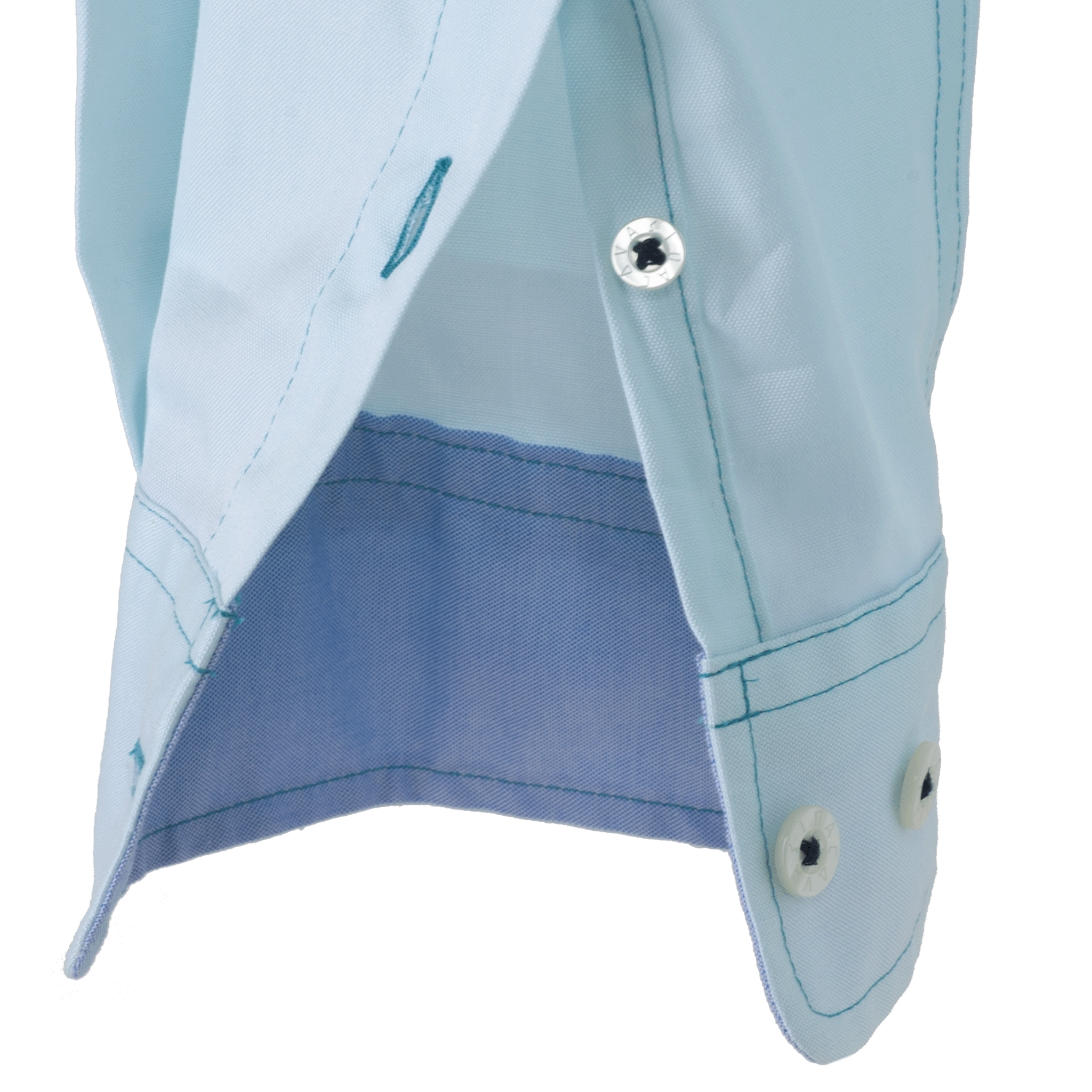 長袖ボタンダウンシャツ ワイシャツ カッターシャツ 刺繍入り スマートカジュアル 23114010