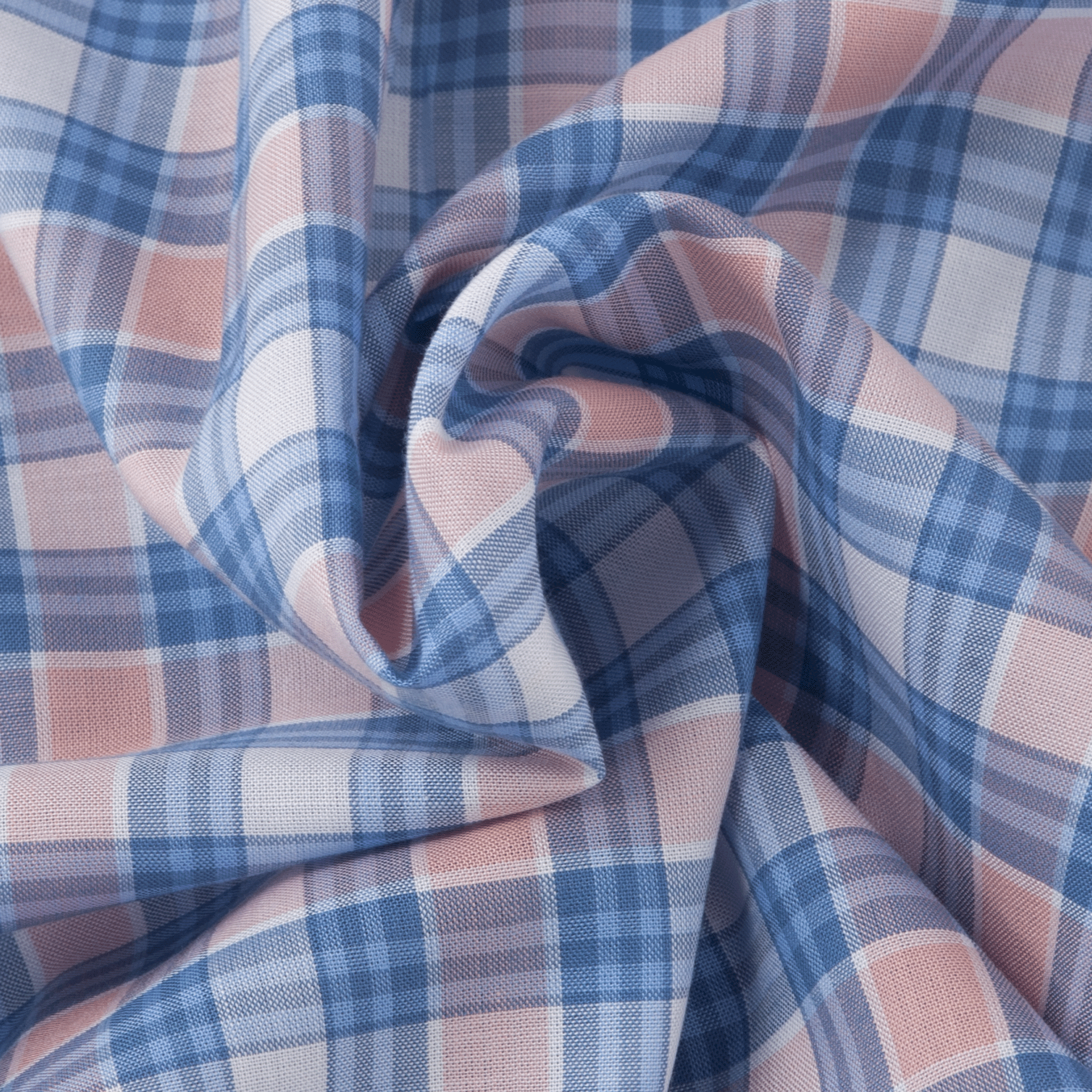 長袖ボタンダウンチェックシャツ 23124020