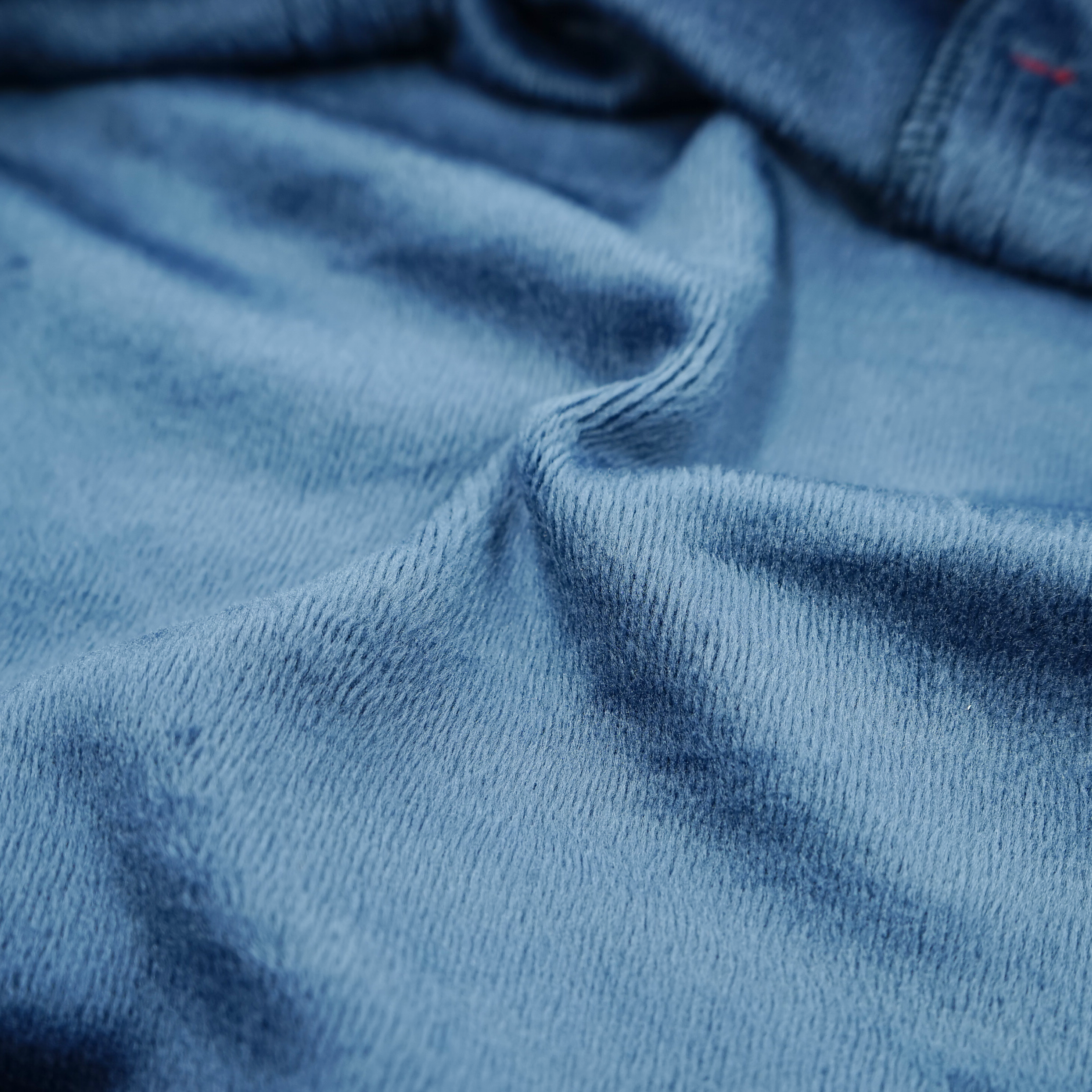 【公式】シナコバ (SINA COVA) フード付きプルオーバー 22220070 ブルーの素材感