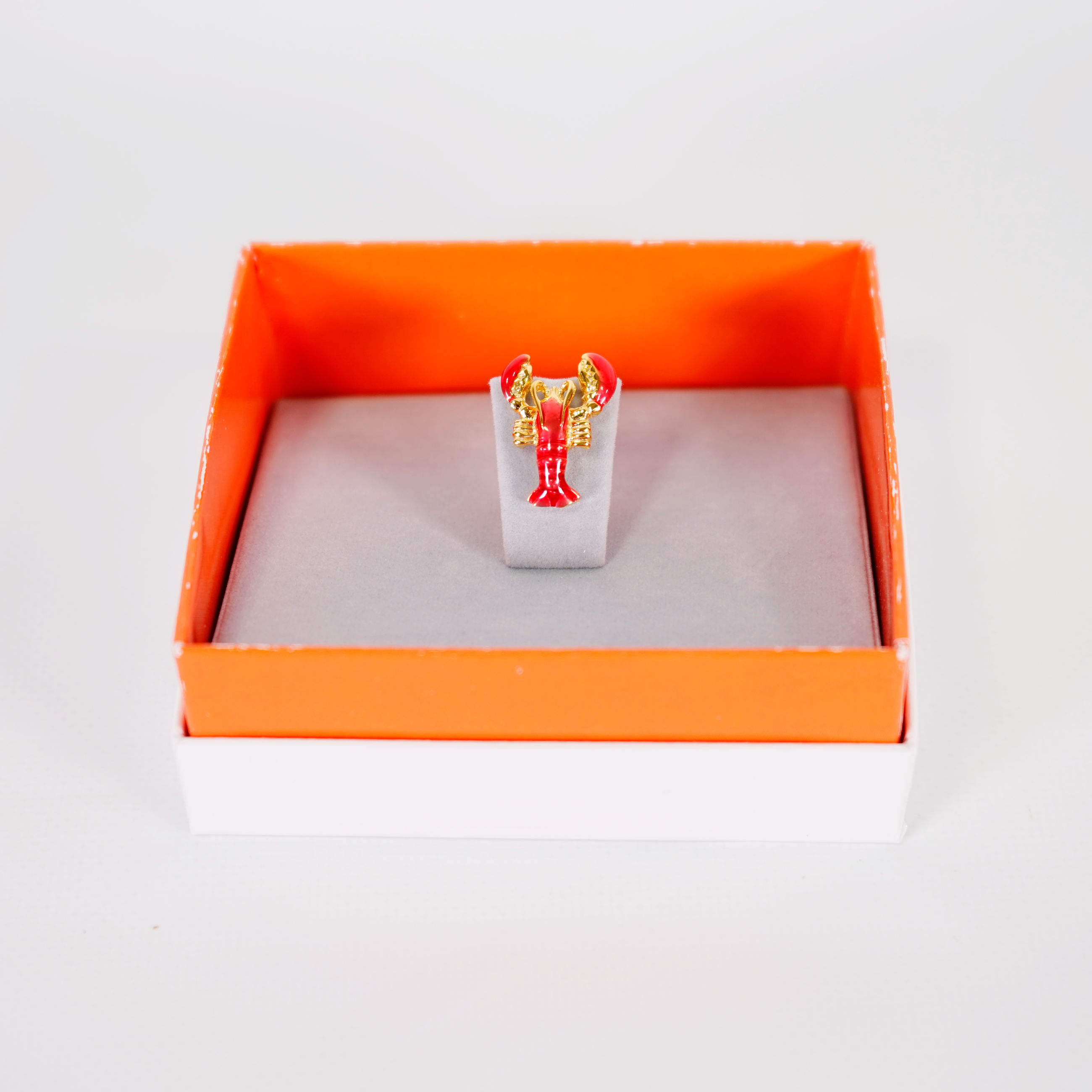 金色龍蝦翻領別針 57001170