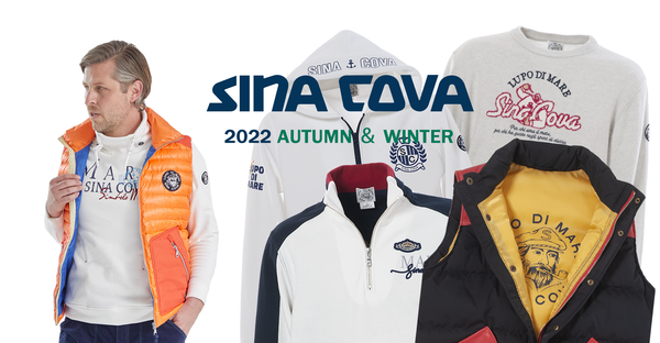 SINA COVA 2022 AUTUMN & WINTER 第６弾 新作商品入荷のお知らせ