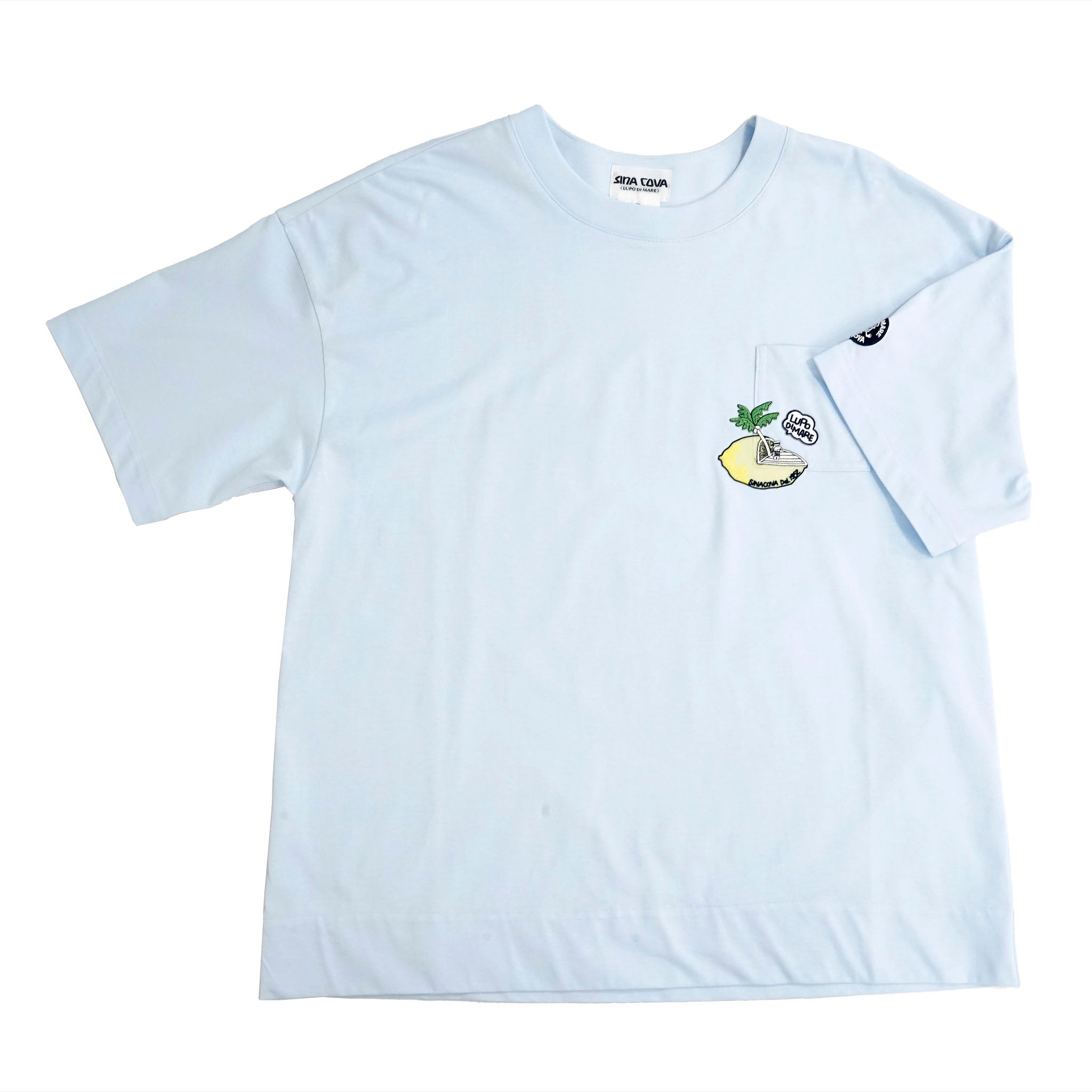 Ladies Short Sleeve Wide T -shirt 22180520