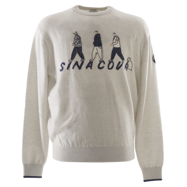 [Official] SINA COVA Crew Neck Sweater 100% Cashmere 23222030