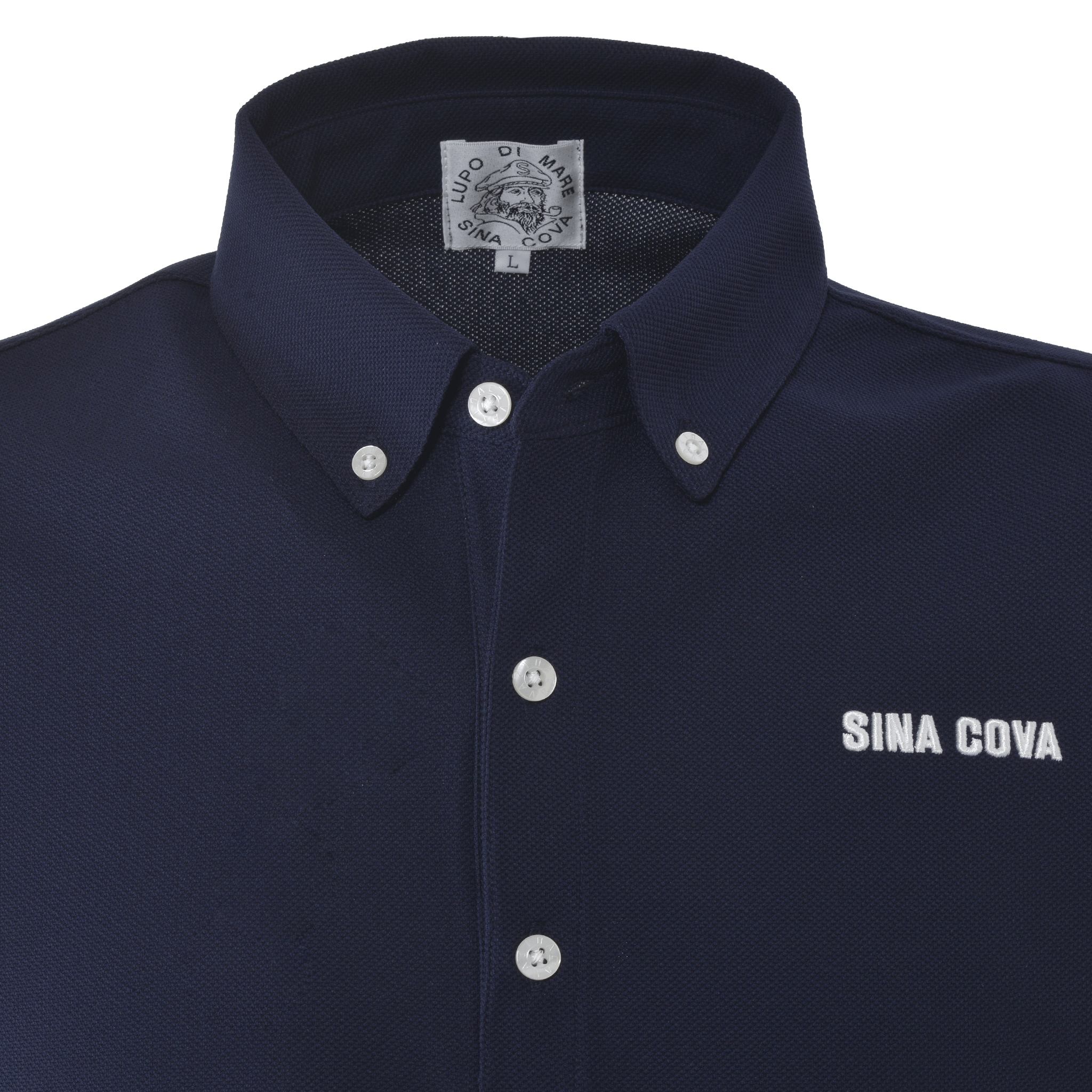 [官方] SINA COVA 短袖紐扣式珠地網眼Polo衫 24150560