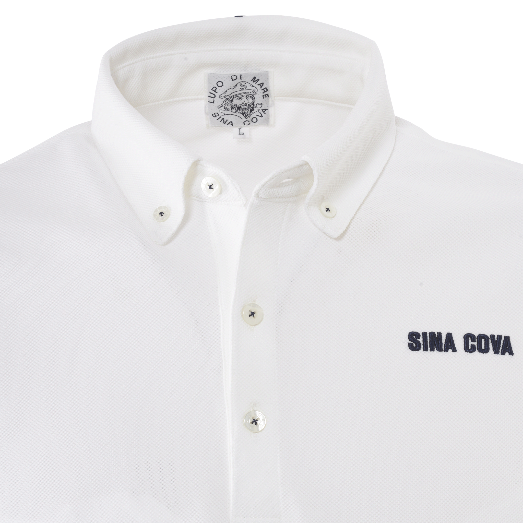 [官方] SINA COVA 短袖紐扣式珠地網眼Polo衫 24150560
