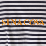 【公式】シナコバ （SINA COVA）ボーダー柄半袖Ｔシャツ 25120570