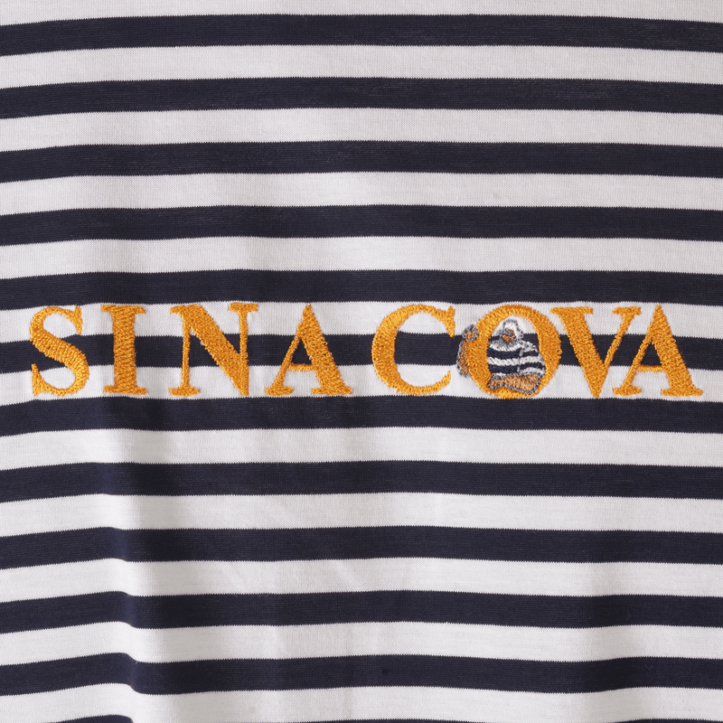 【公式】シナコバ （SINA COVA）ボーダー柄半袖Ｔシャツ 25120570