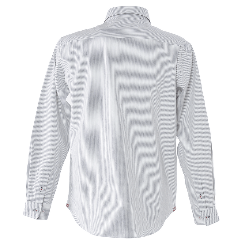 [Official] SINA COVA Striped Denim Shirt 24224030