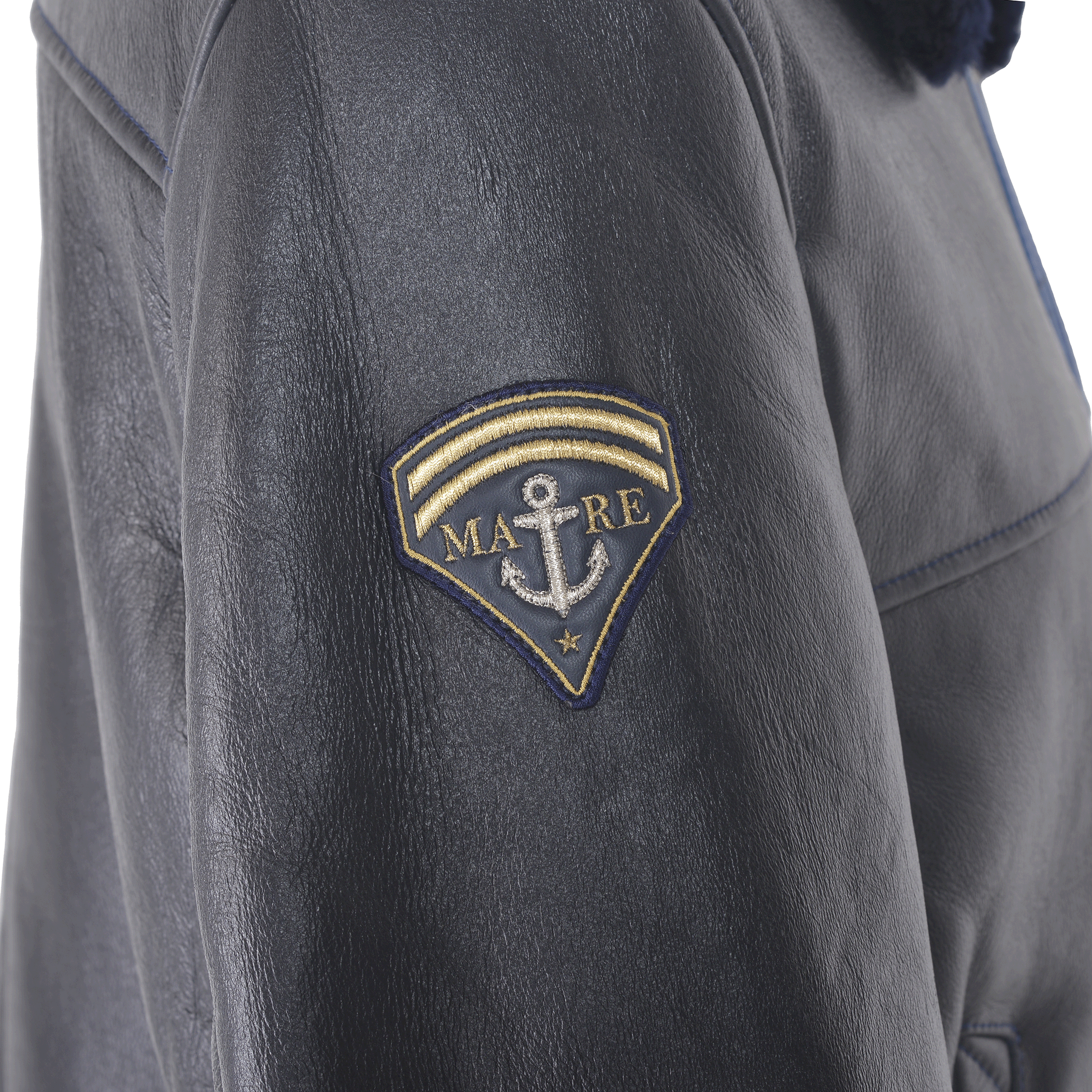 [Official] SINA COVA Mouton Leather Flight Jacket (Rare Item) 24223940