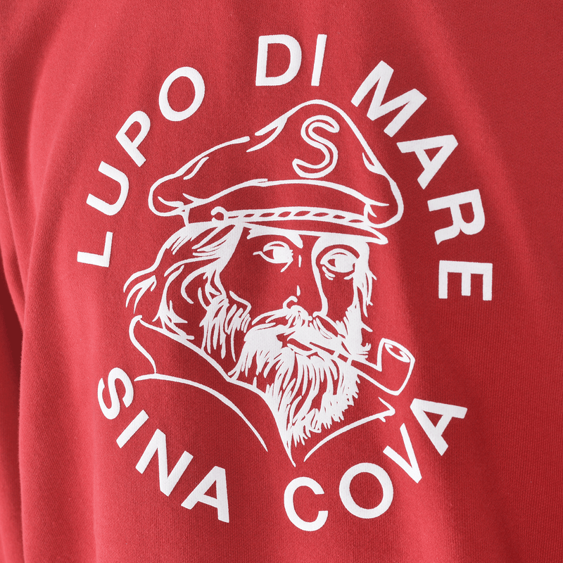 [Official] SINA COVA (SINA COVA) Crew Neck Long Sleeve Trainer Sinako Baro Print Unisex 10000090