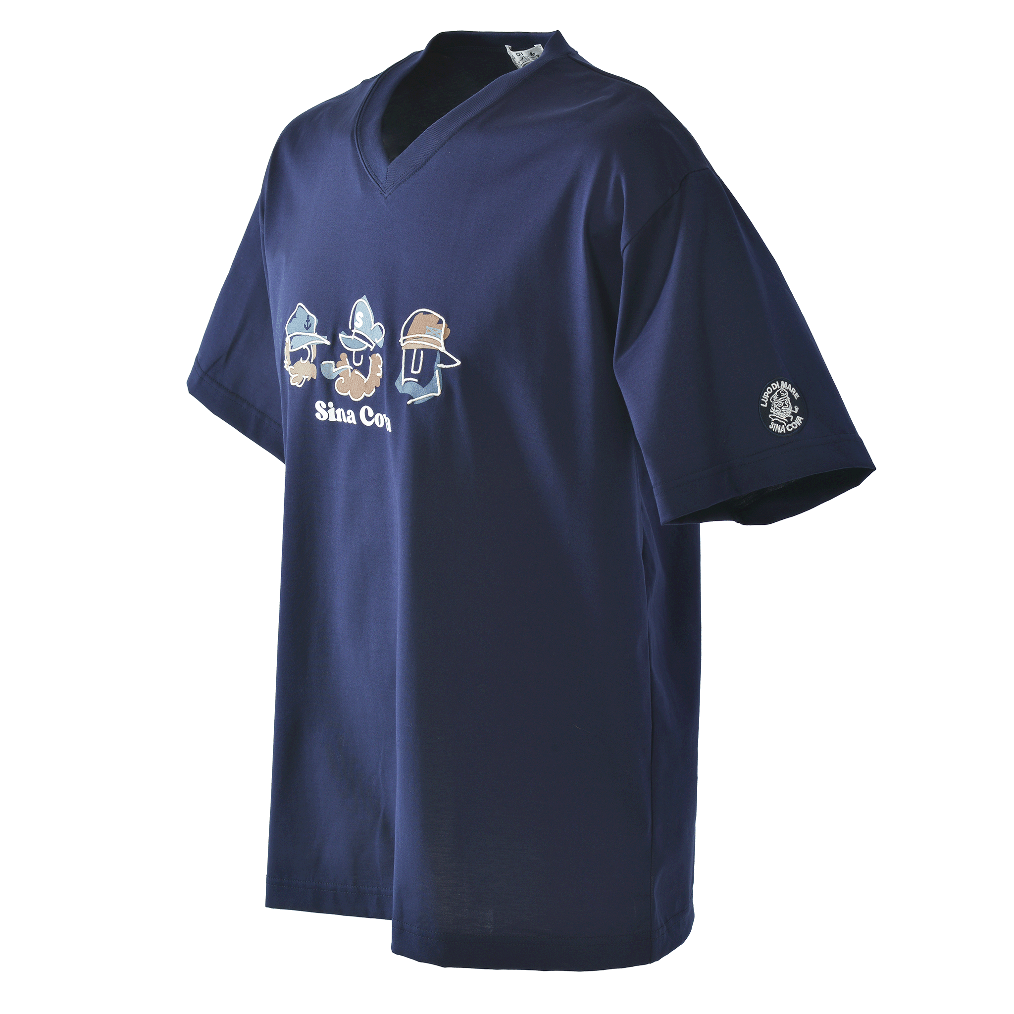 Vネック半袖Tシャツ 26120560