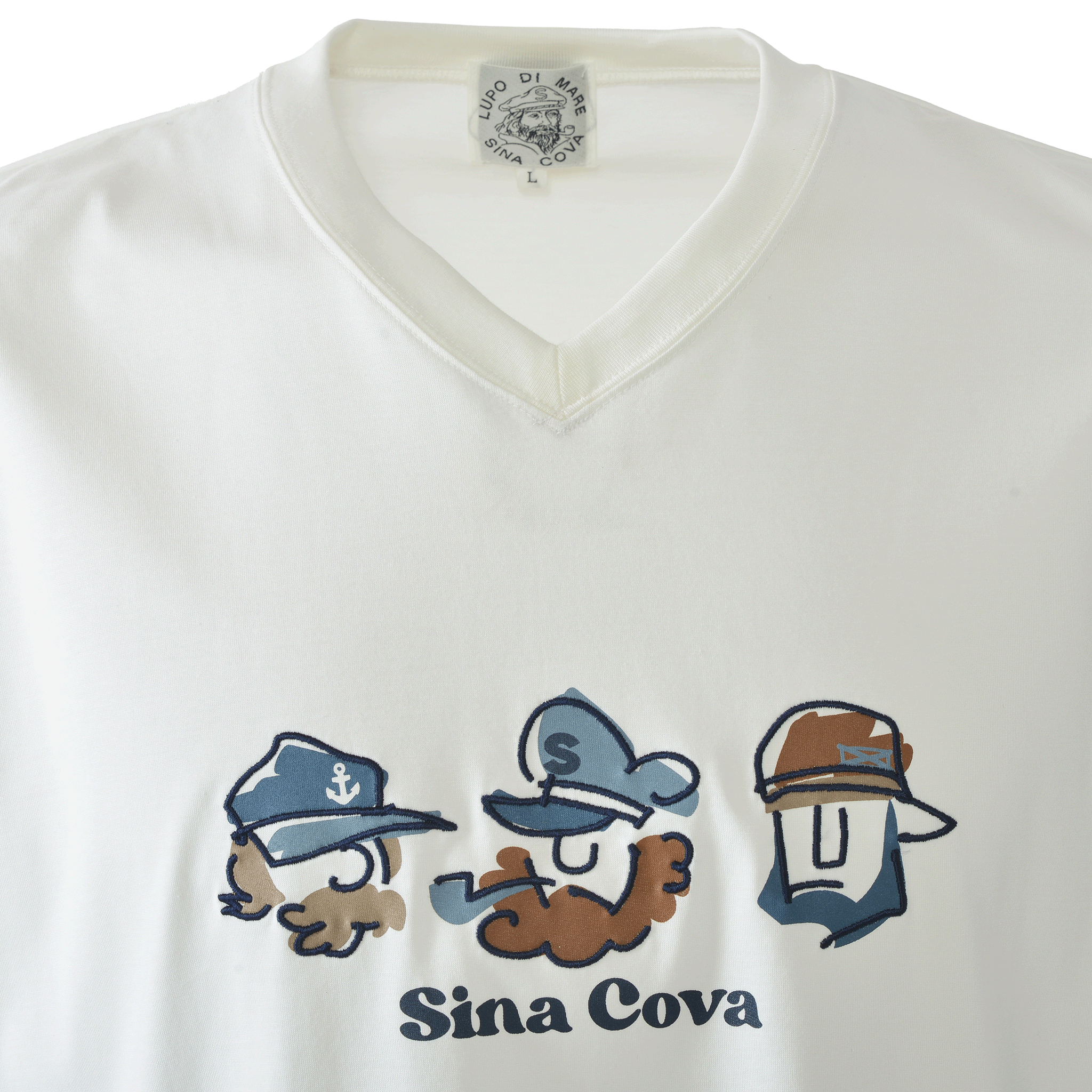 加大尺寸V領短袖T卹 26120566