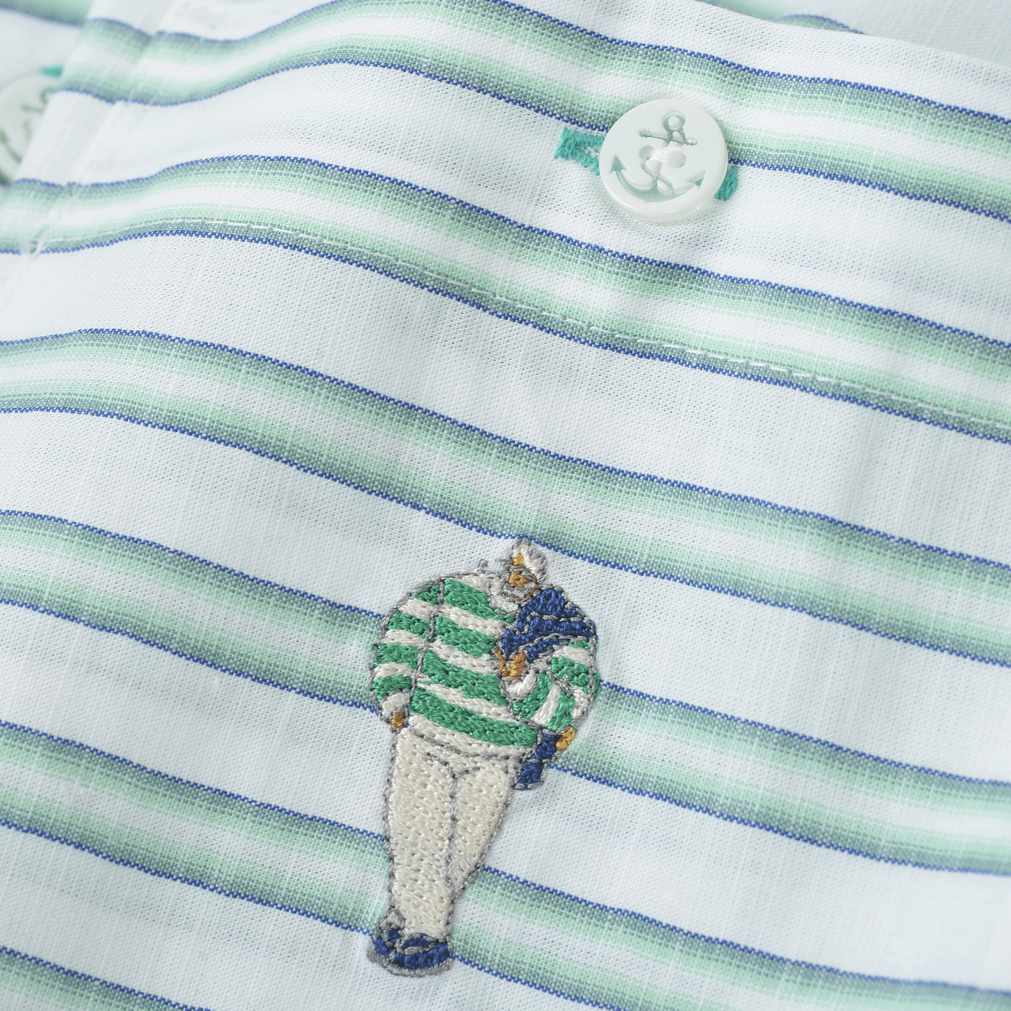 加大尺寸長袖扣襯衫 26124026