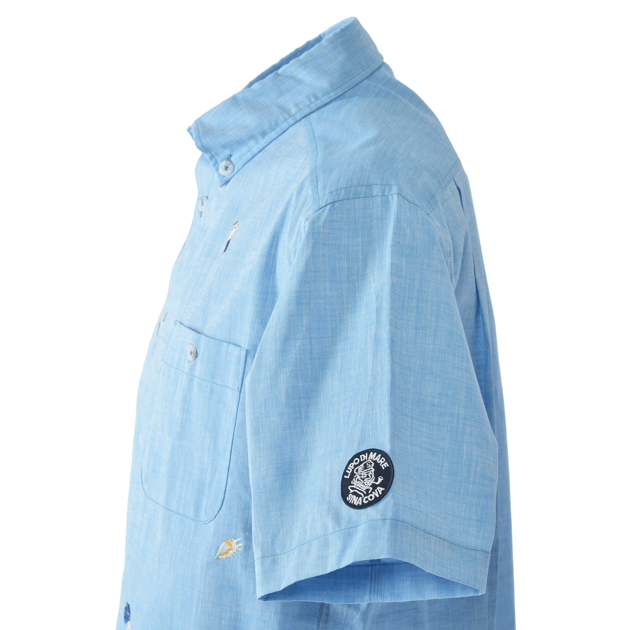 King Size Short Sleeve Button-Down Shirt 26124556