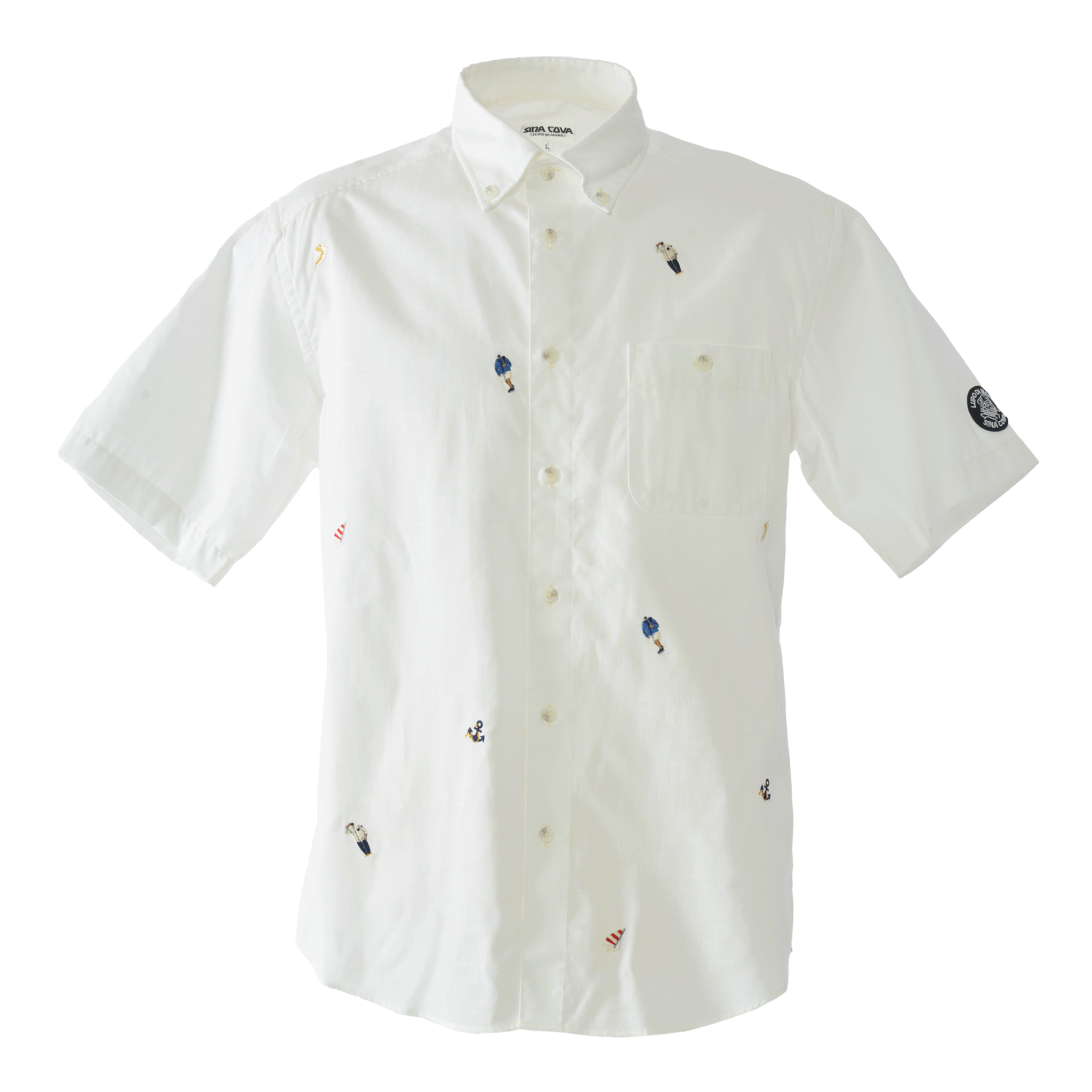 King Size Short Sleeve Button-Down Shirt 26124556