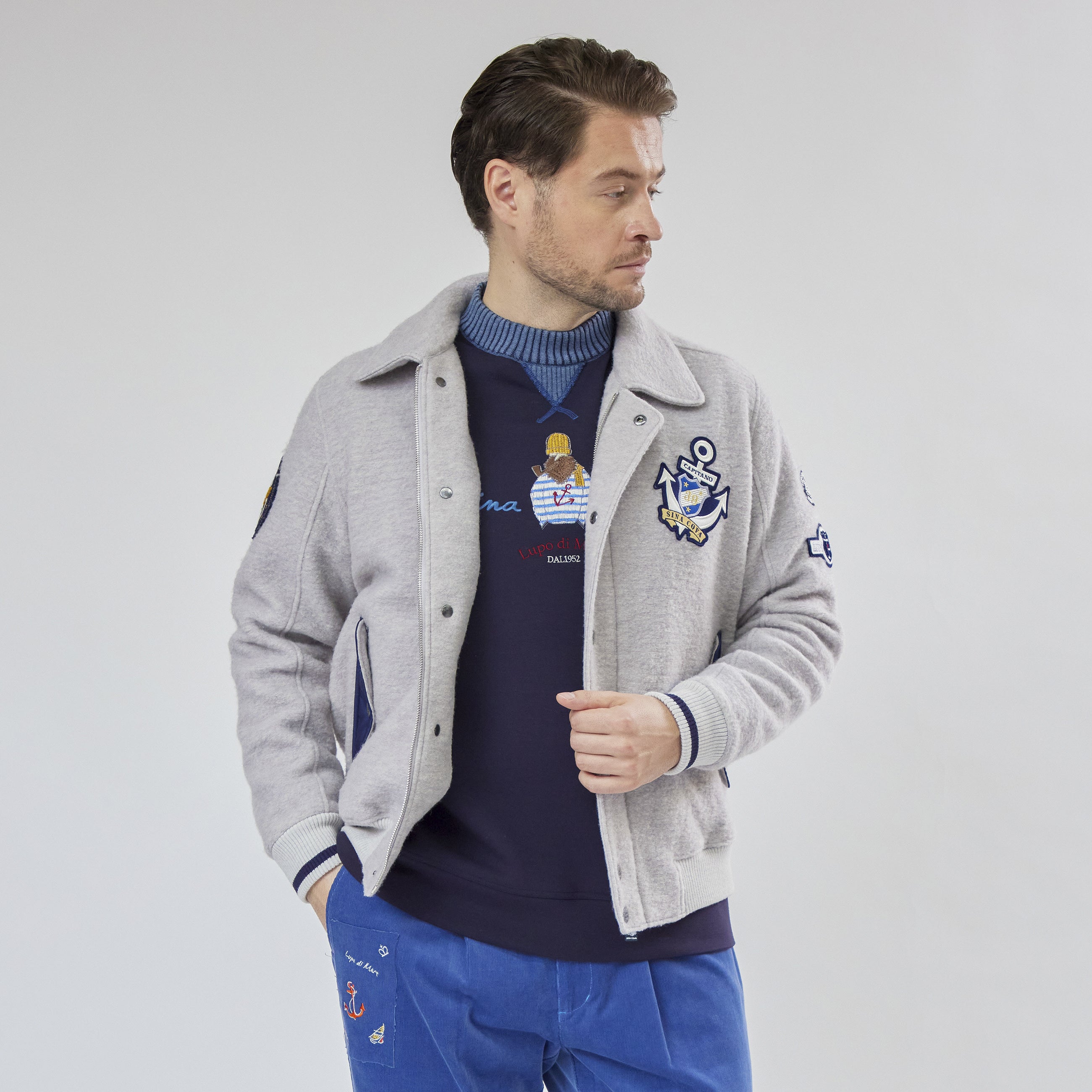 高領套頭衫，男女通用（unisex），25210060