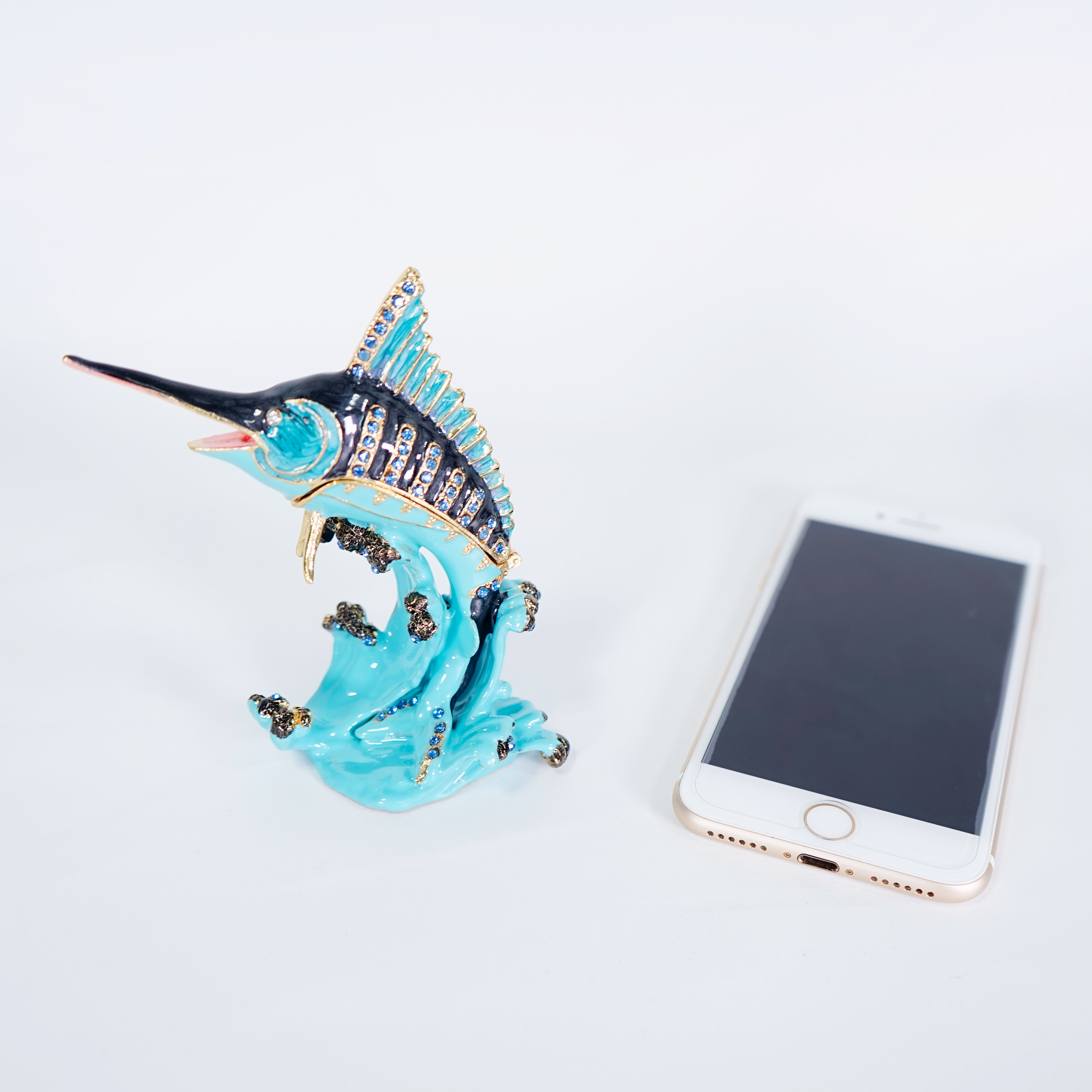 Marlin 迷你飾品盒，藍色，57001790