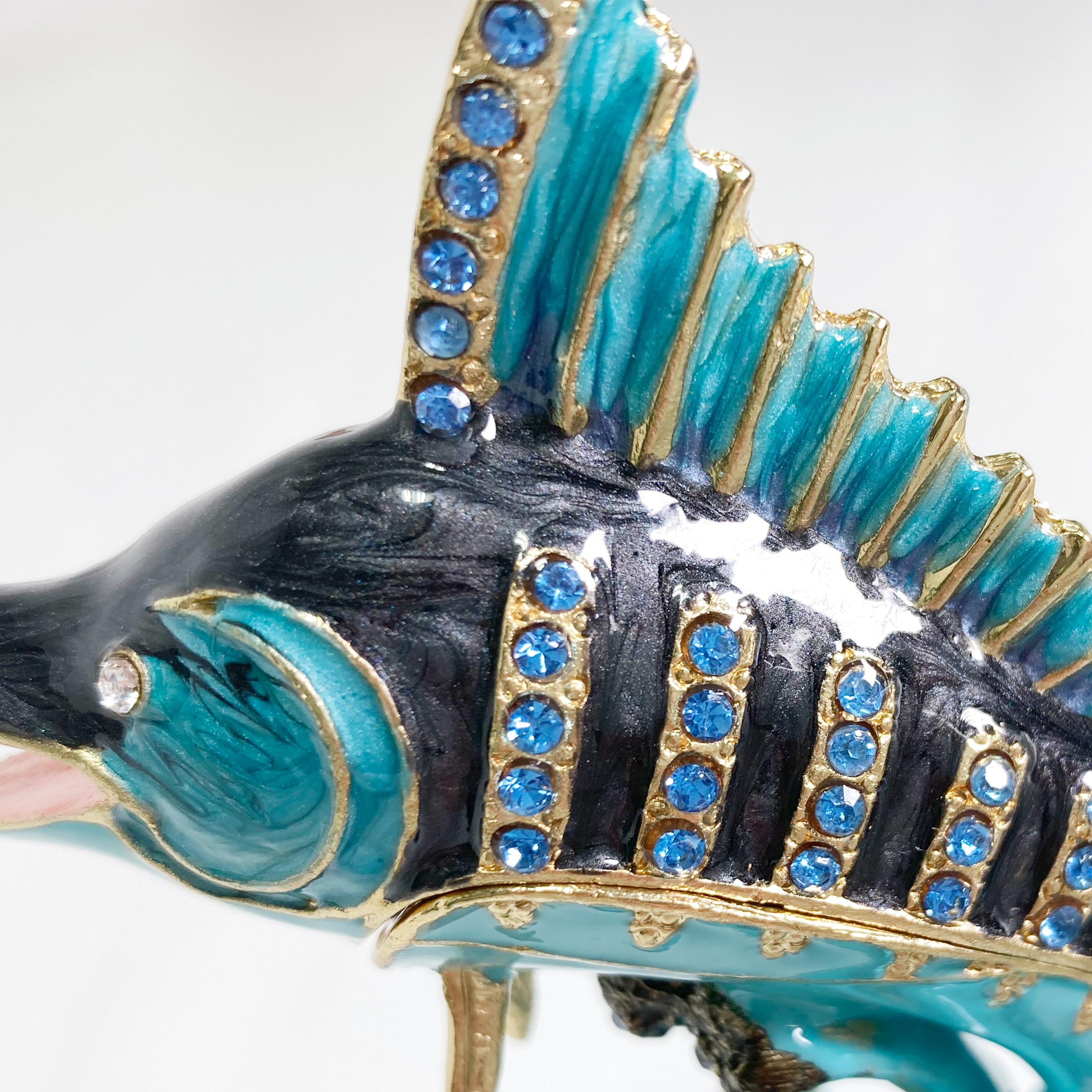 Marlin 迷你飾品盒，藍色，57001790